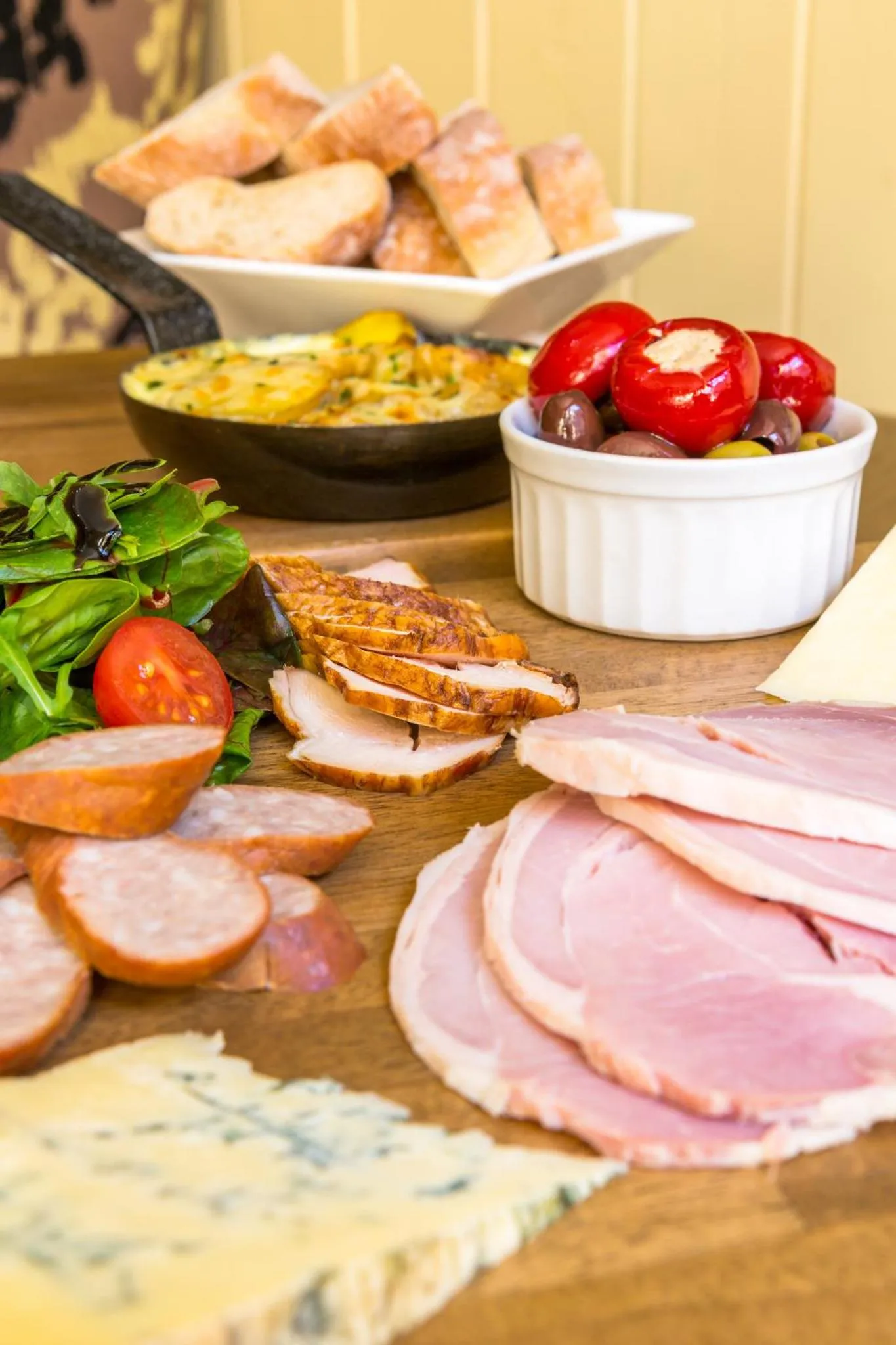 Food in The Lounge Hotel & Bar