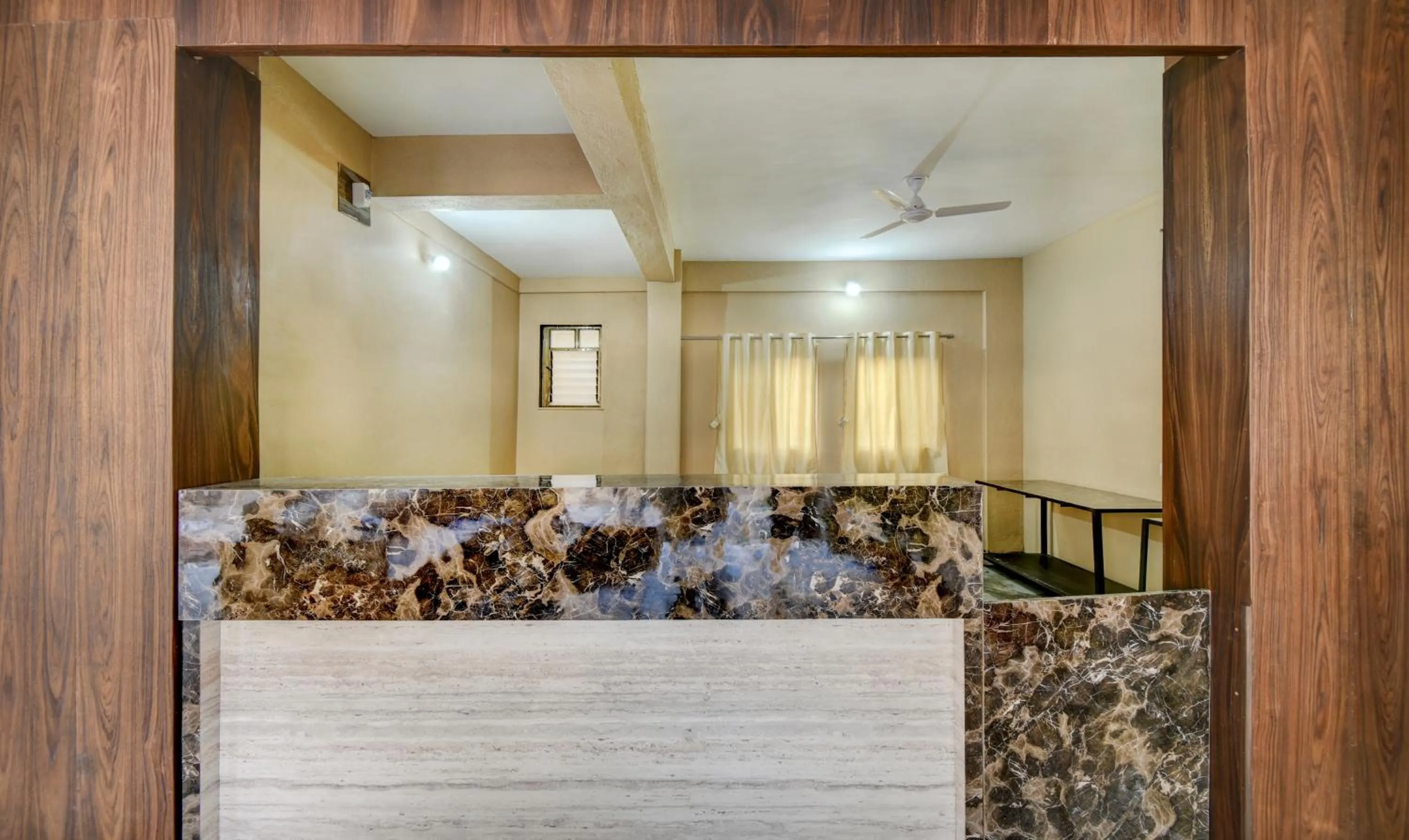 fireplace in Treebo Sayaji Residency