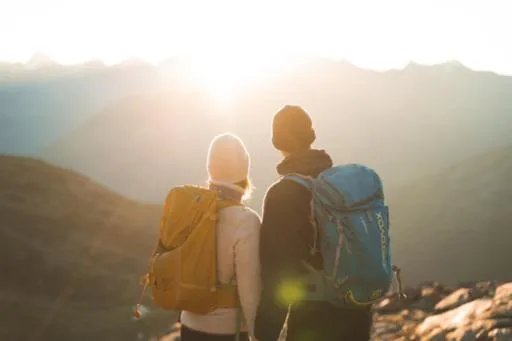 Mountain view in VIER Studios & Restaurant