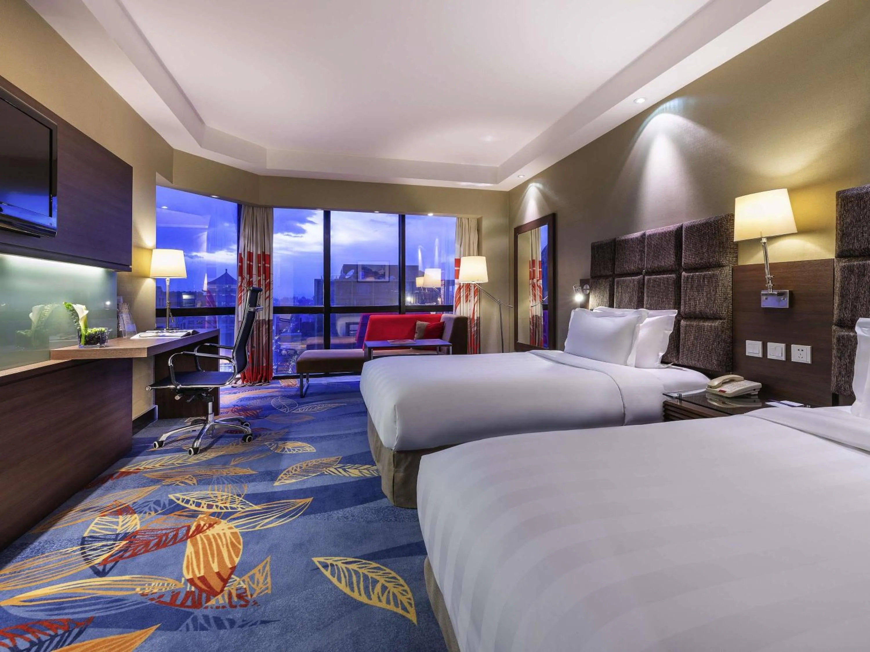 Bedroom in Peace Hotel Beijing