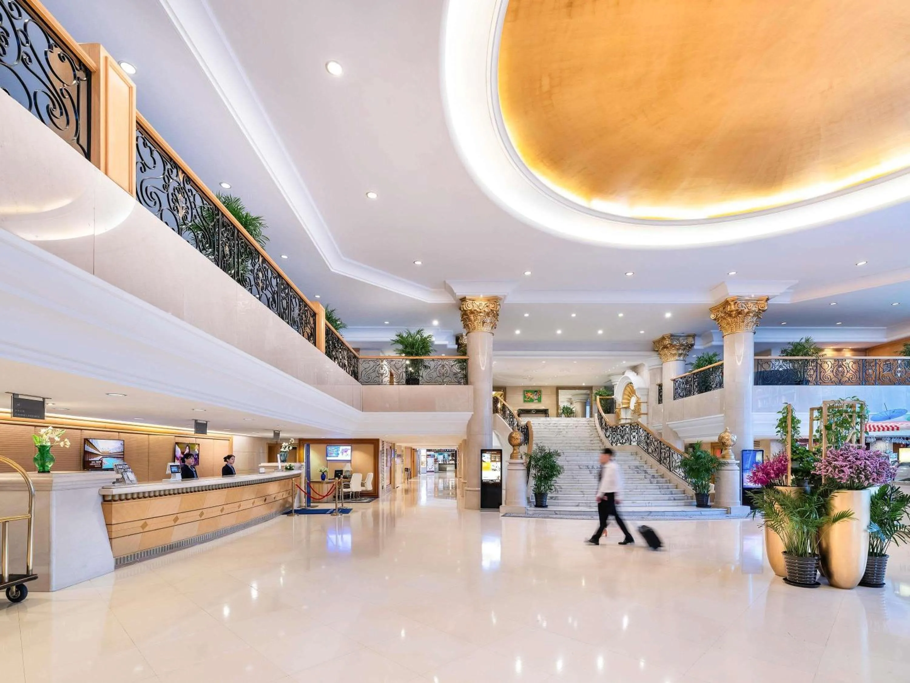 Property building in Peace Hotel Beijing