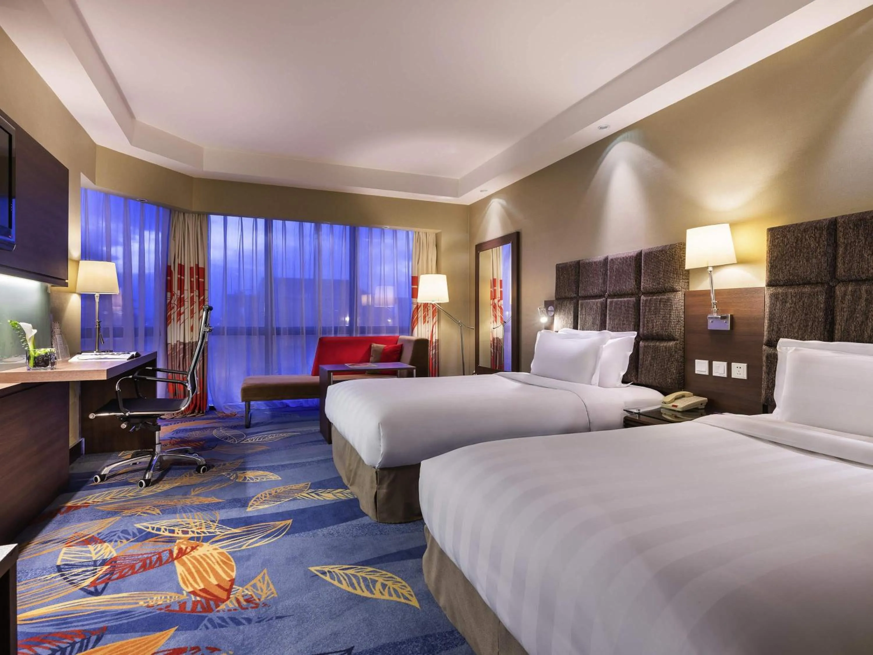 Bedroom in Peace Hotel Beijing