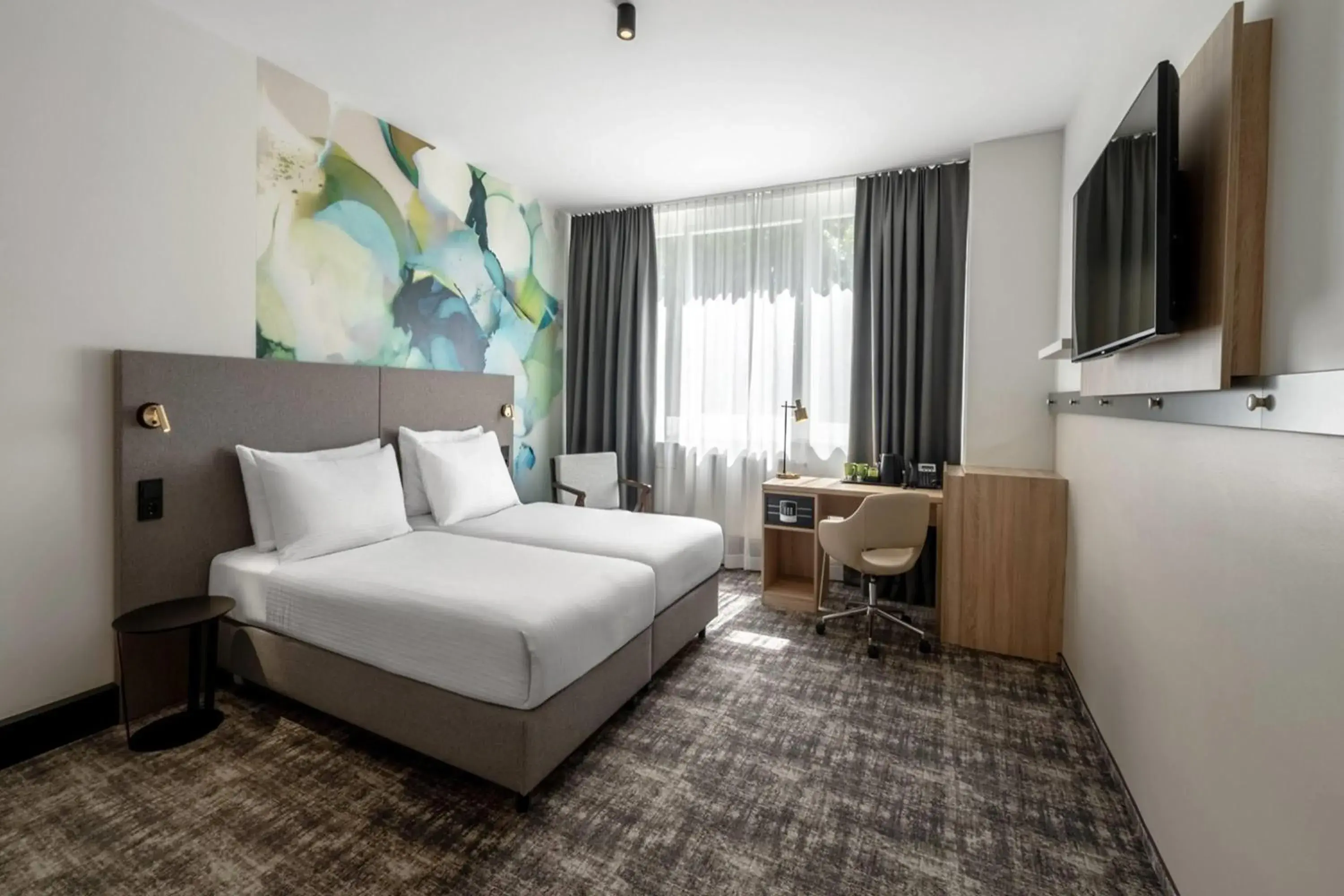 Standard Twin Room - single occupancy - Accessible/Non-Smoking in Wyndham Garden Munich Messe Standard Twin Room - single occupancy - Accessible/Non-Smoking in Wyndham Garden Munich Messe