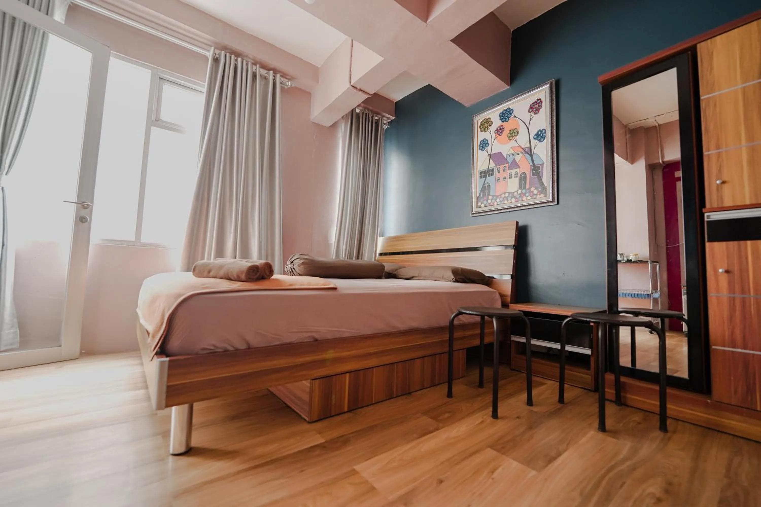 Bed in The Jarrdin by Bethania Pro