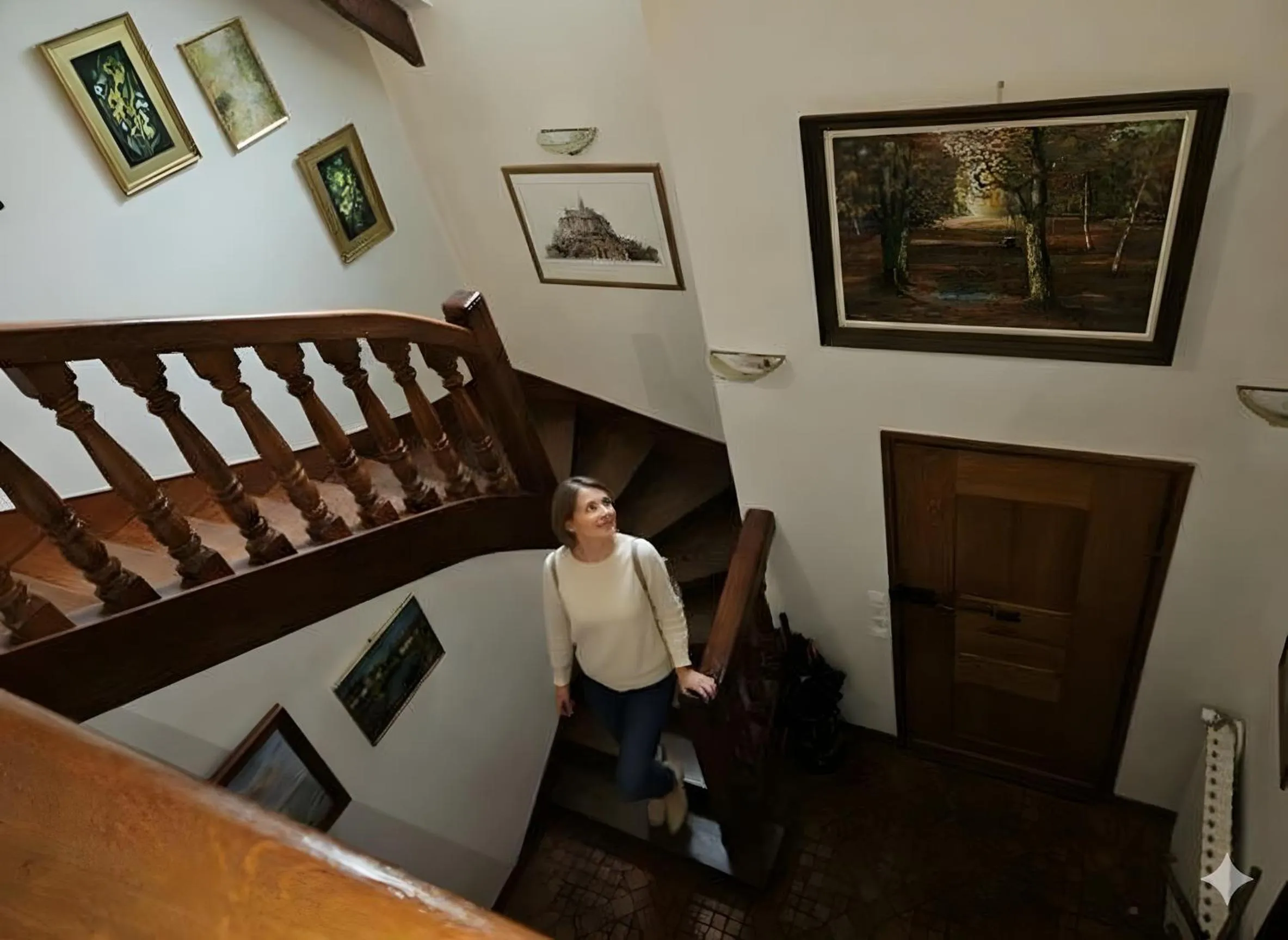 Lobby or reception in Bed and Breakfast Saultchevreuil