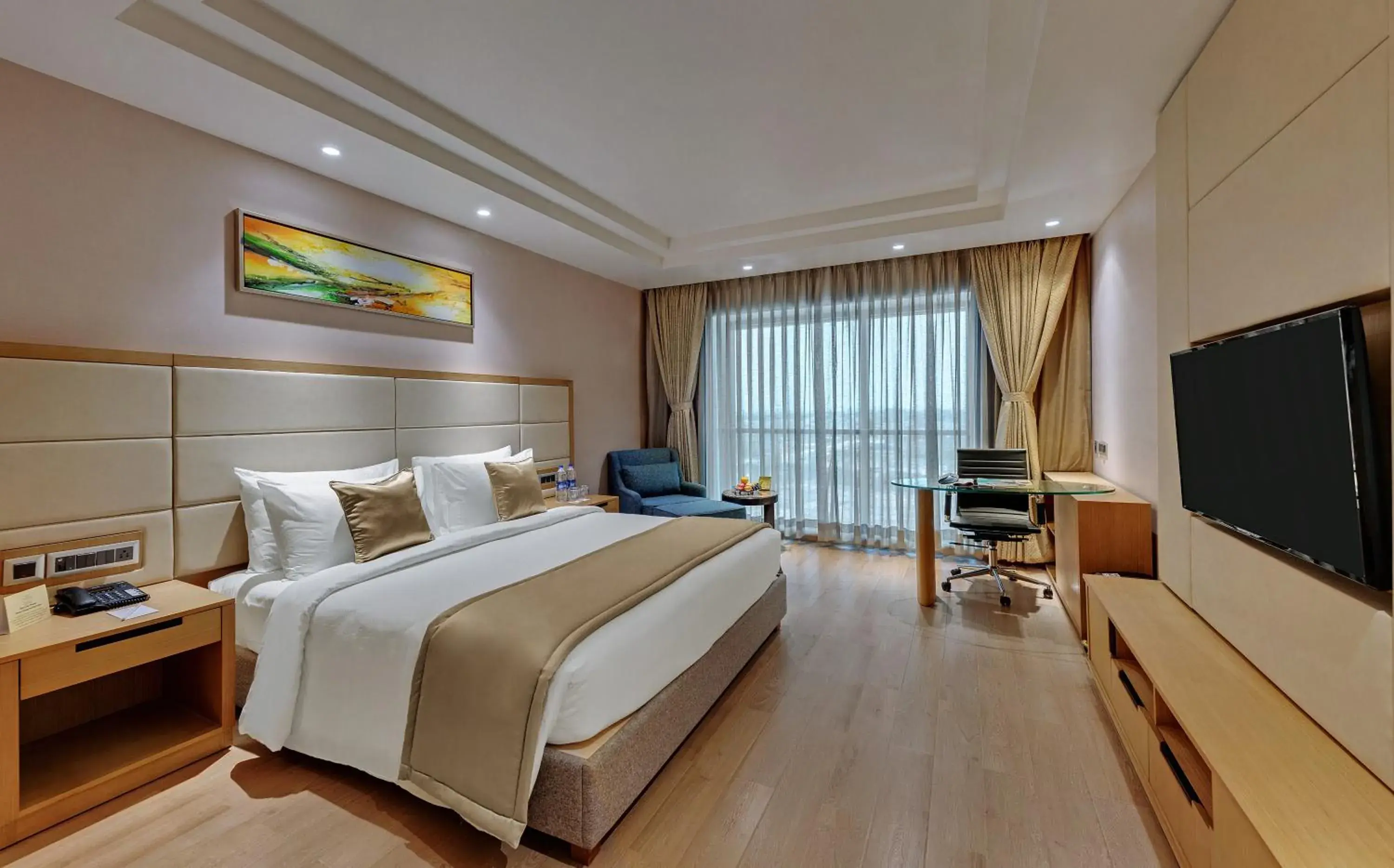 Photo of the whole room, Bed in Harsha The Fern Shivamogga Photo of the whole room, Bed in Harsha The Fern Shivamogga