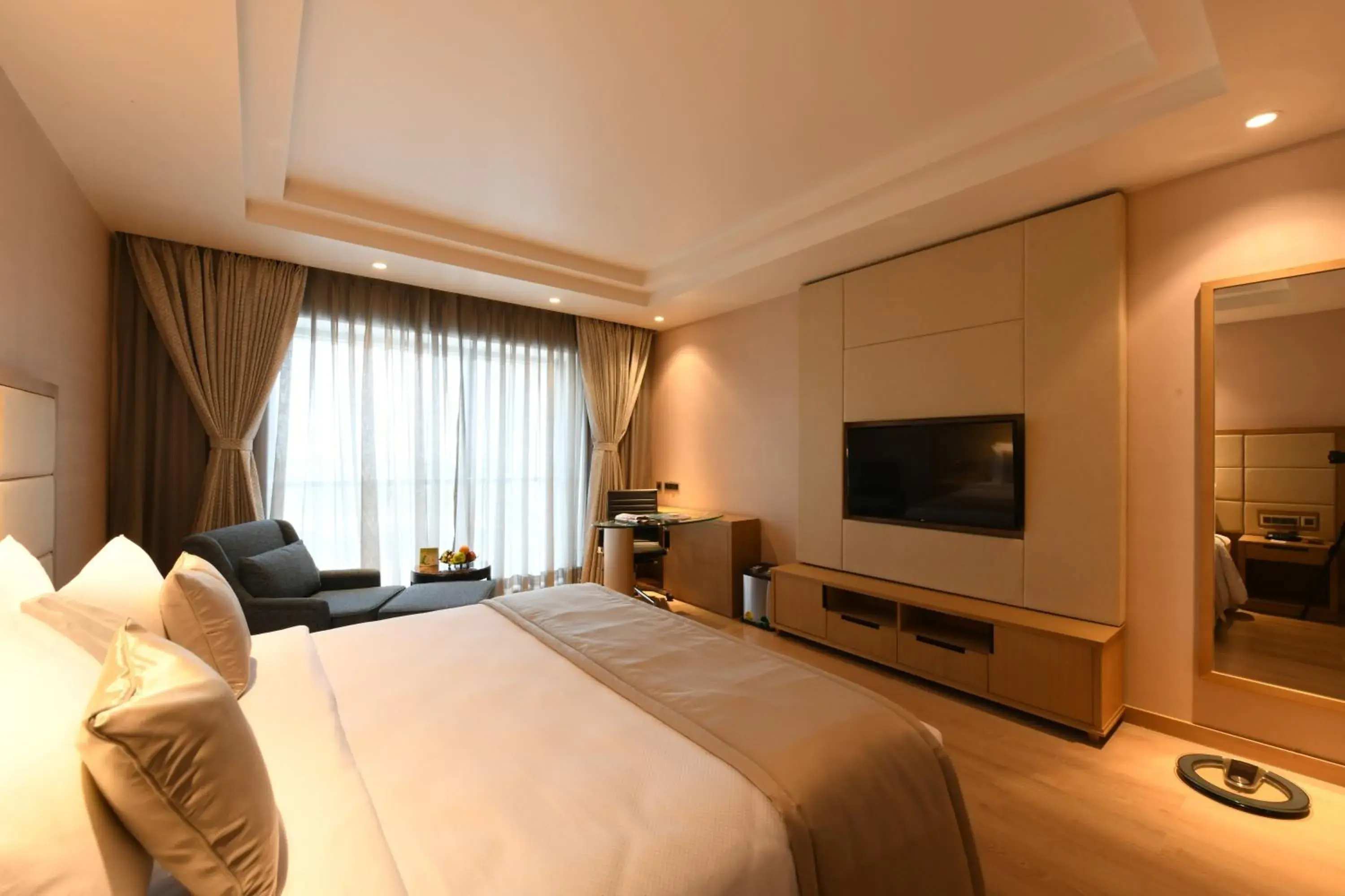 Photo of the whole room, Bed in Harsha The Fern Shivamogga Photo of the whole room, Bed in Harsha The Fern Shivamogga