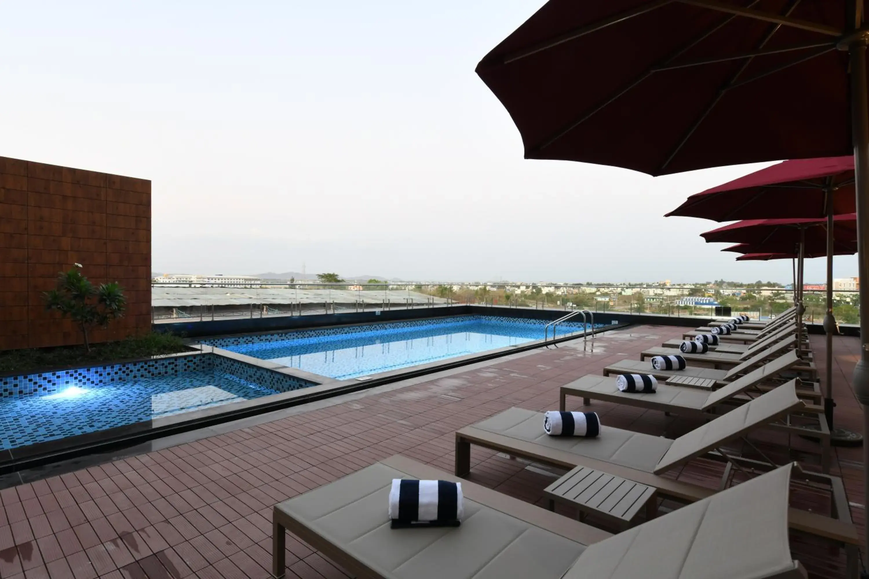 Pool view in Harsha The Fern Shivamogga Pool view in Harsha The Fern Shivamogga