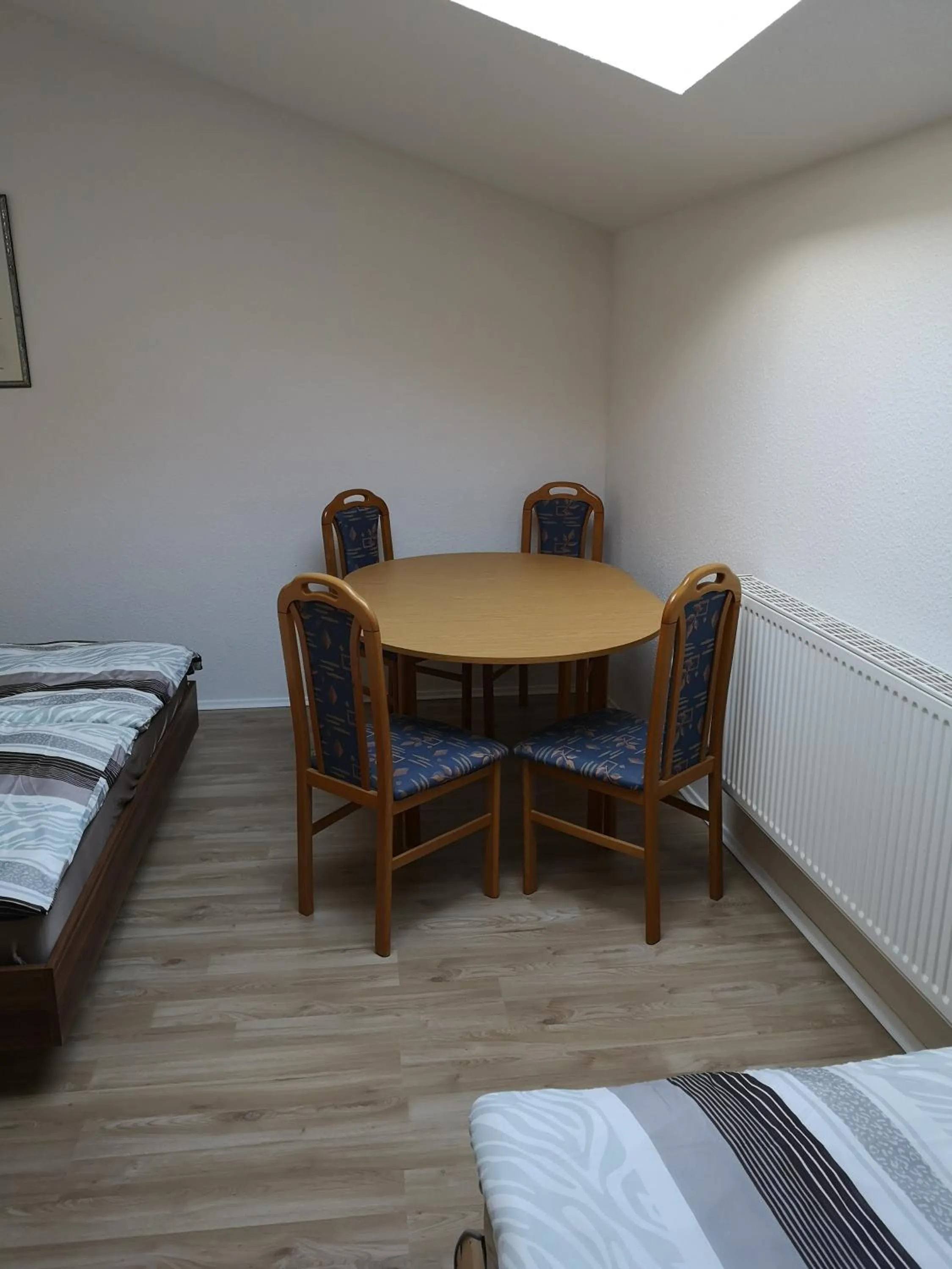 Seating area, Bed in Ferienhaus Seedo