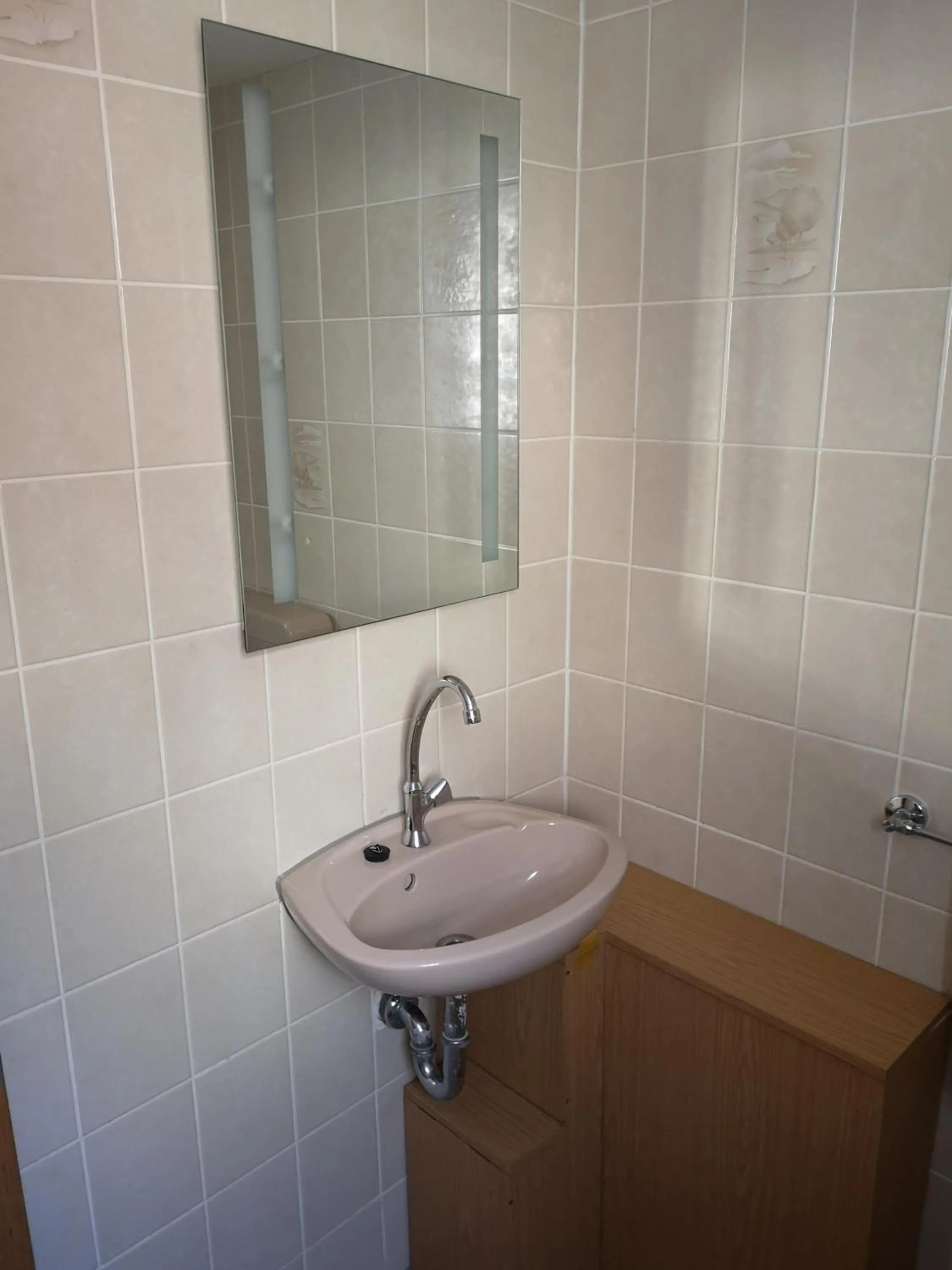 Bathroom in Ferienhaus Seedo