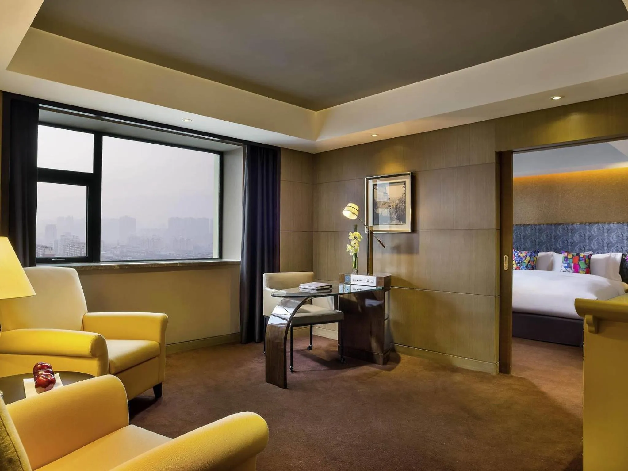 Bedroom, Bed in Sofitel Zhengzhou International