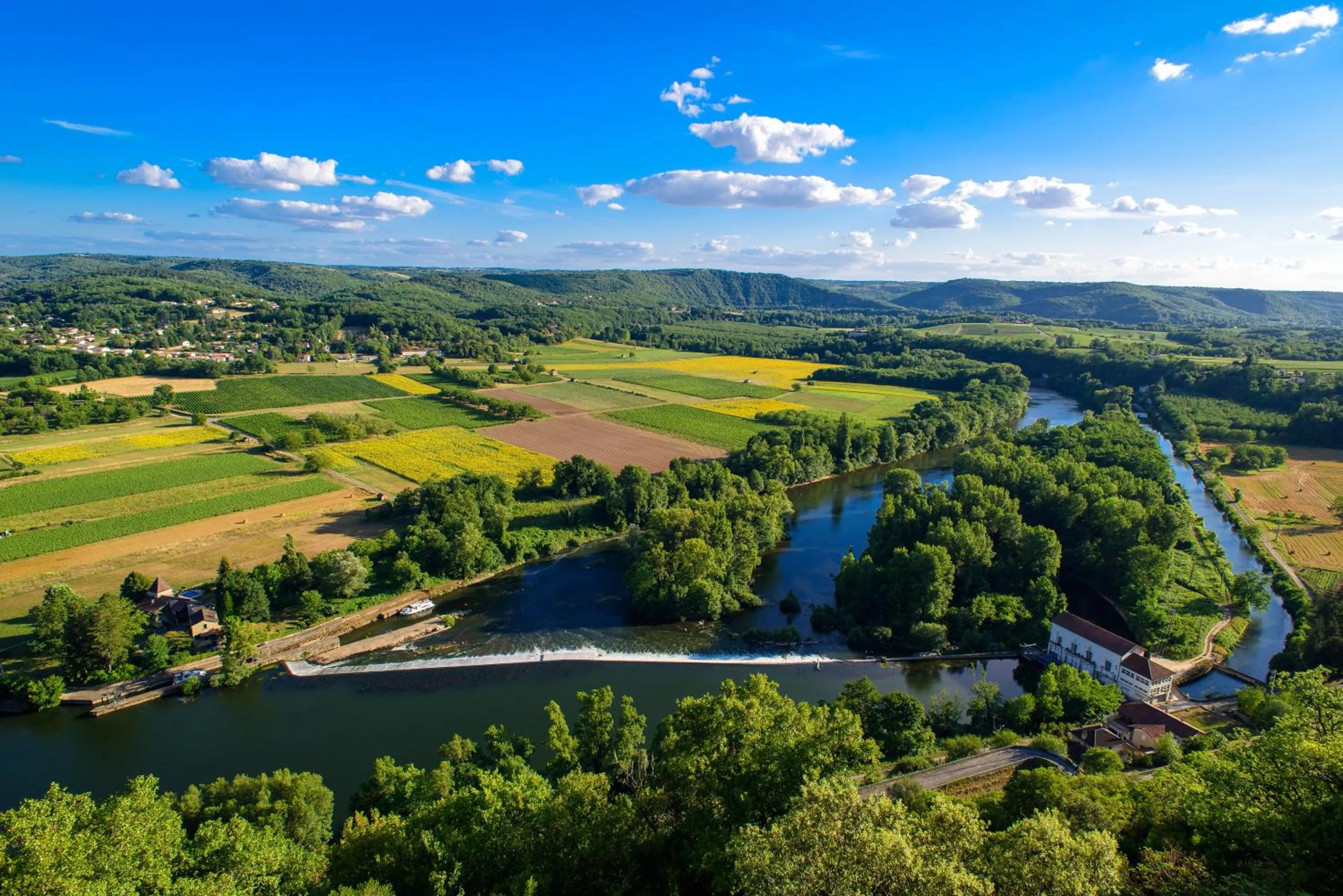 Bird's eye view in Le Domaine des Cazelles by Ateya Vacances
