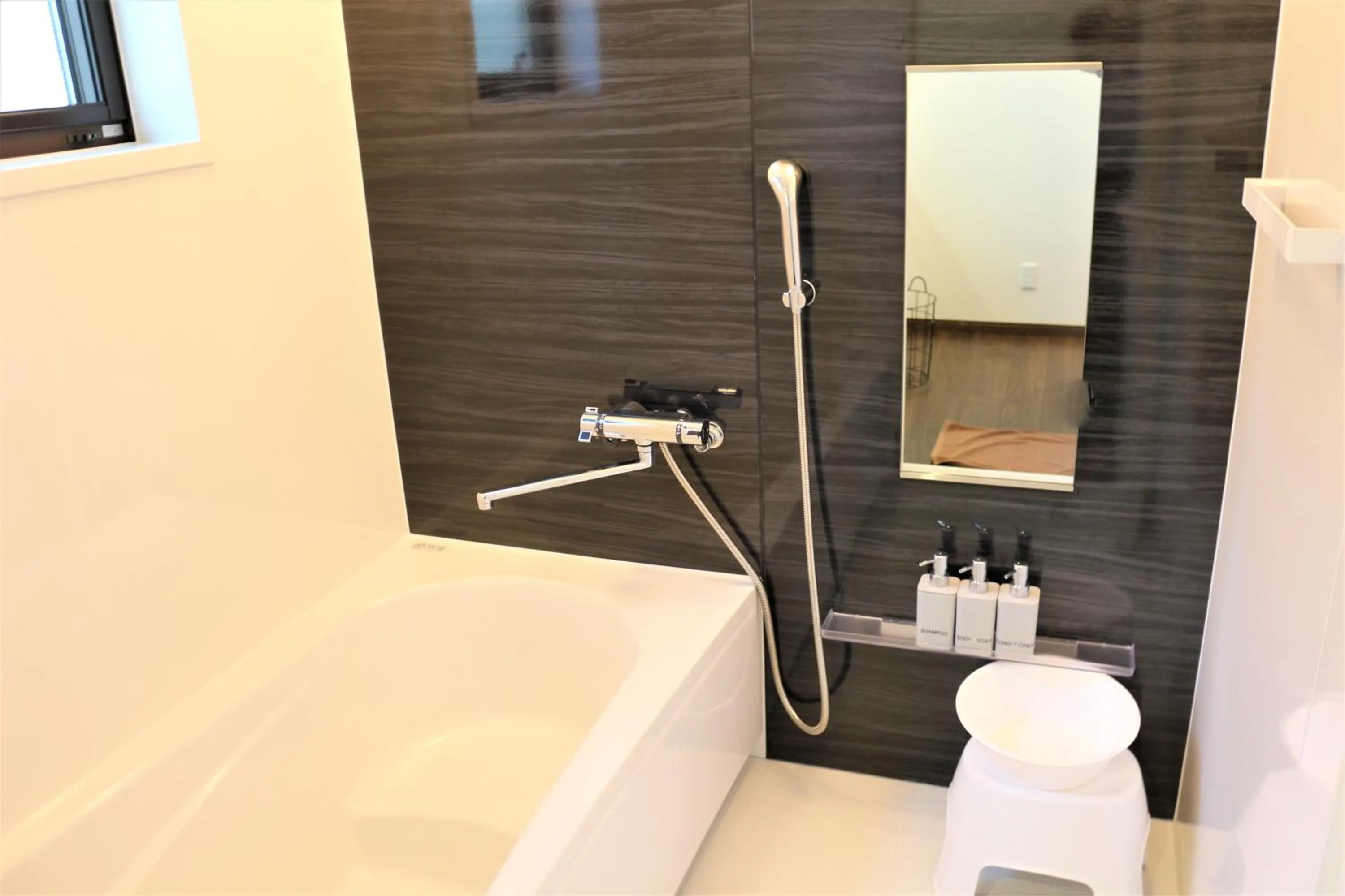 Bathroom in E-horizon Resort コンドミニアム名護D