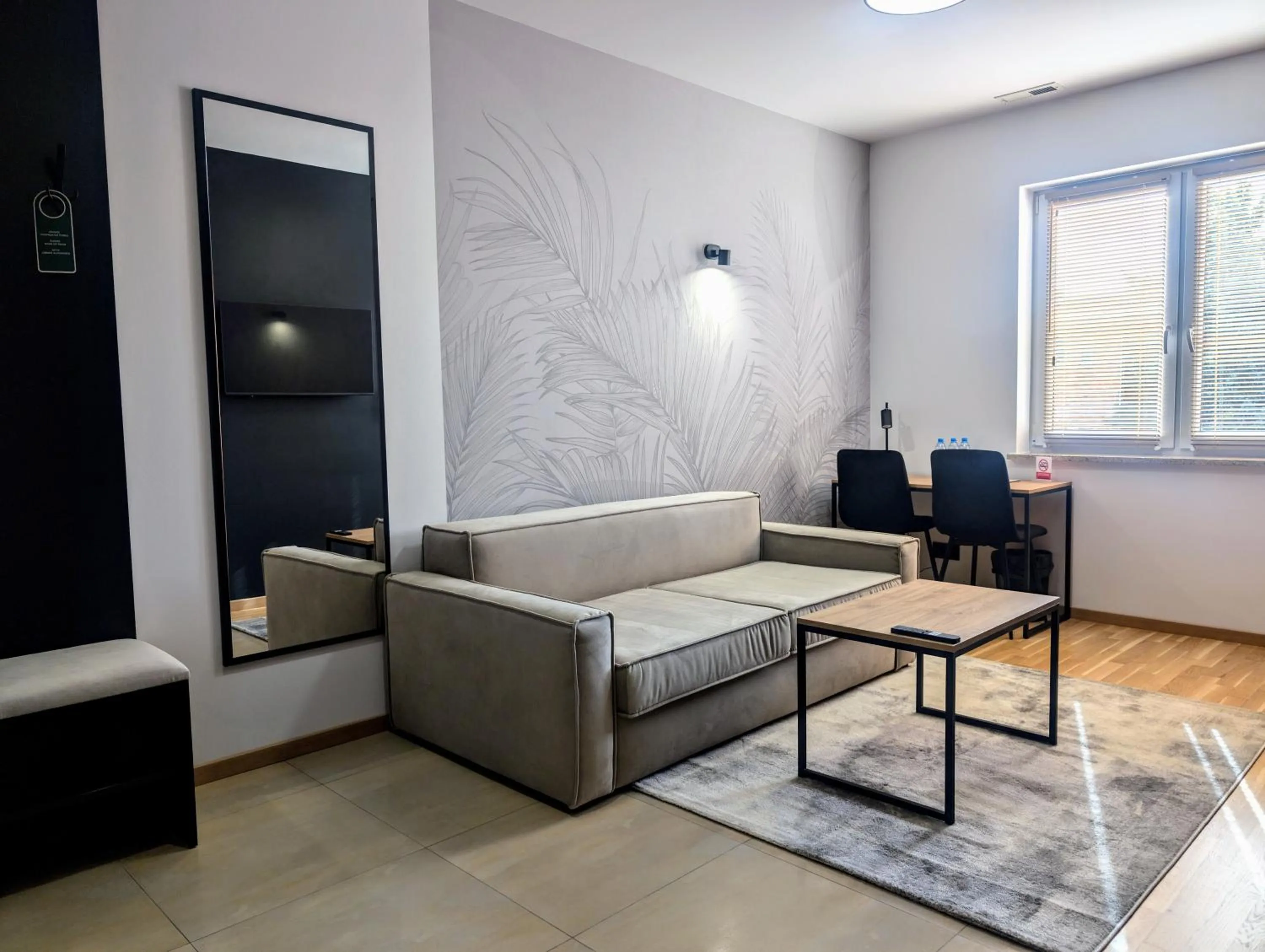 Seating area in Hotel Reśliński