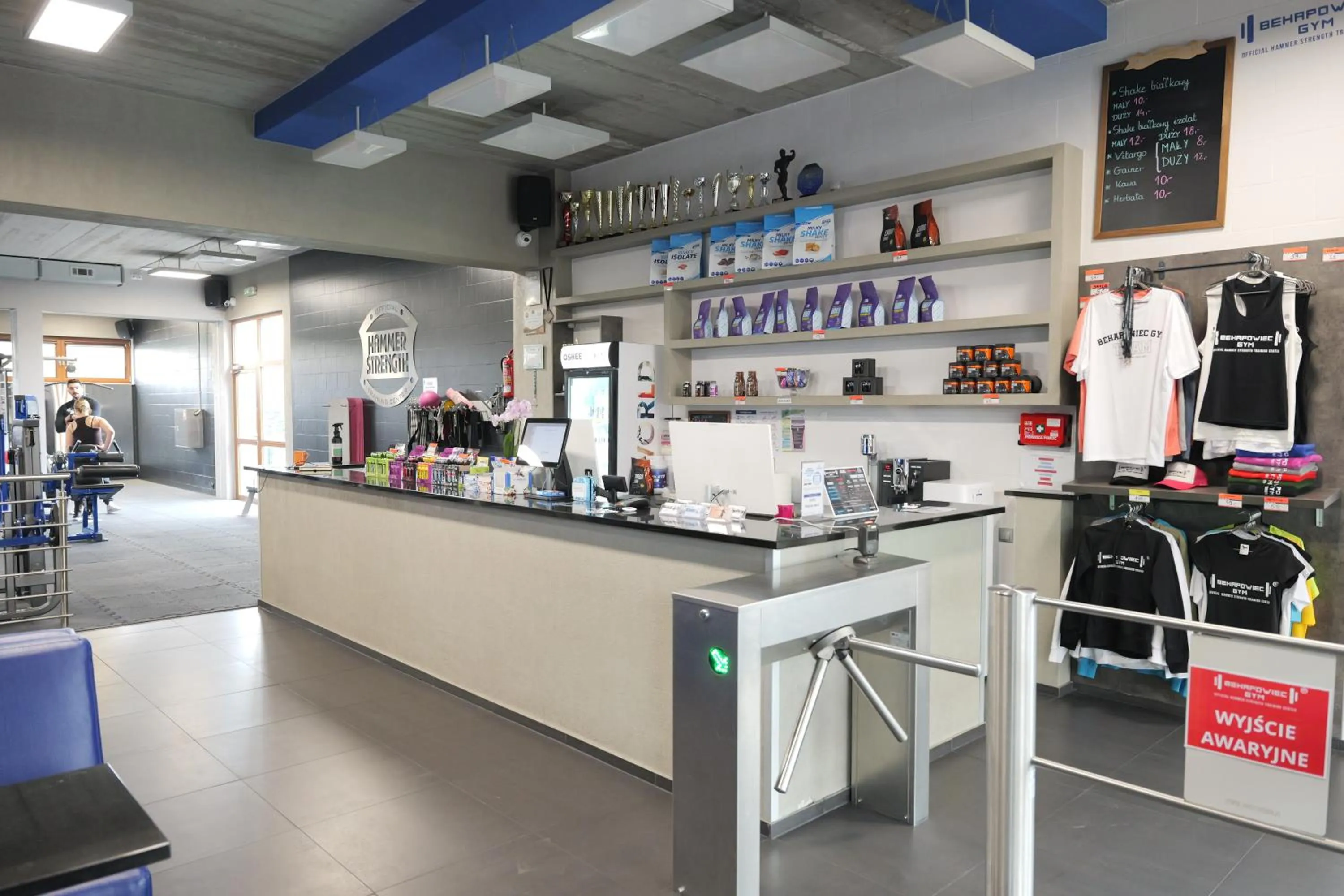 Fitness centre/facilities in Hotel Reśliński