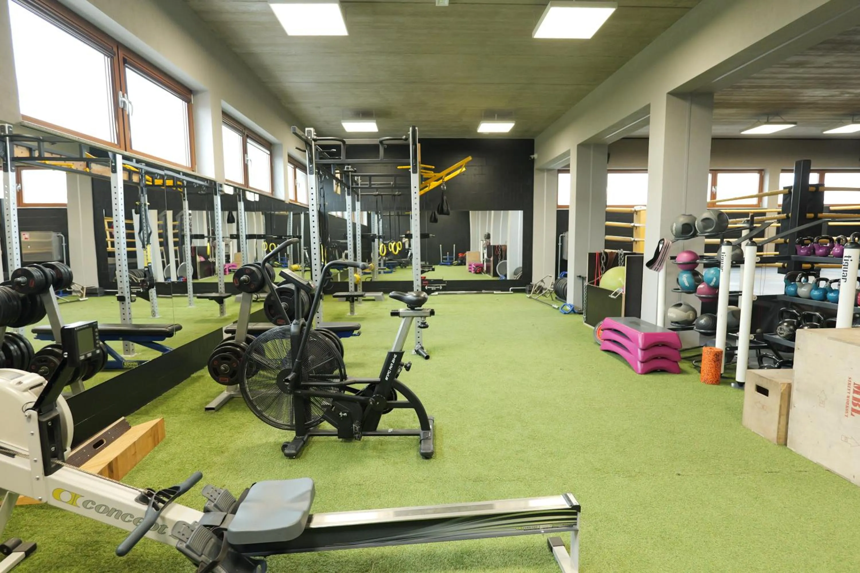 Fitness centre/facilities in Hotel Reśliński