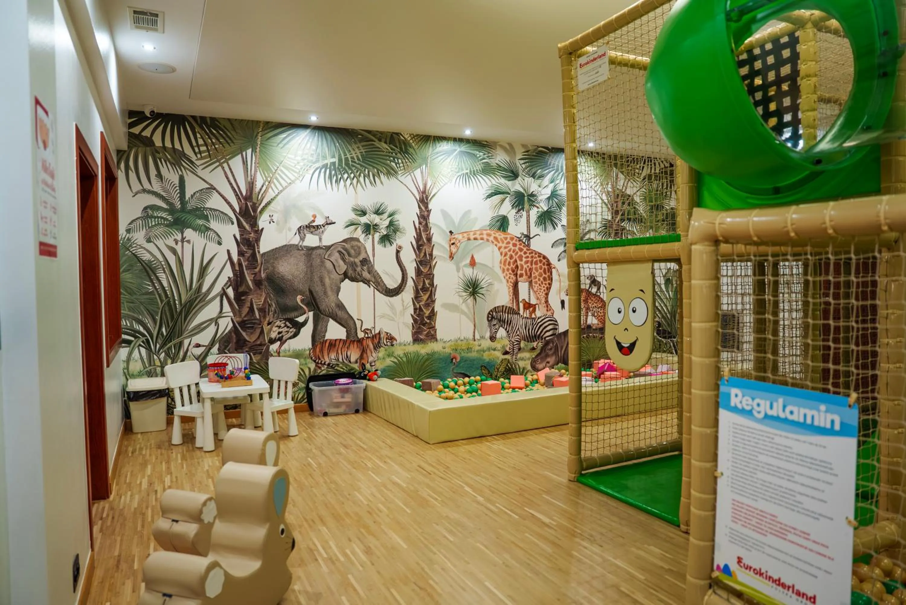 Children play ground in Hotel Reśliński