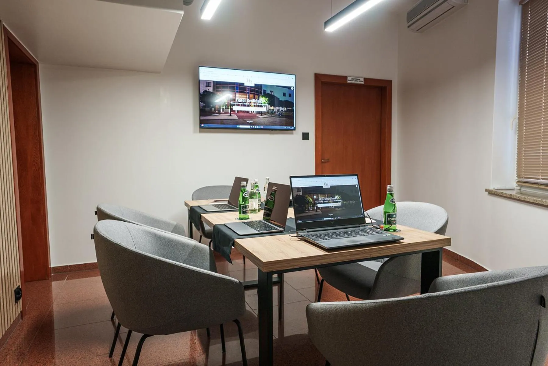 Meeting/conference room in Hotel Reśliński