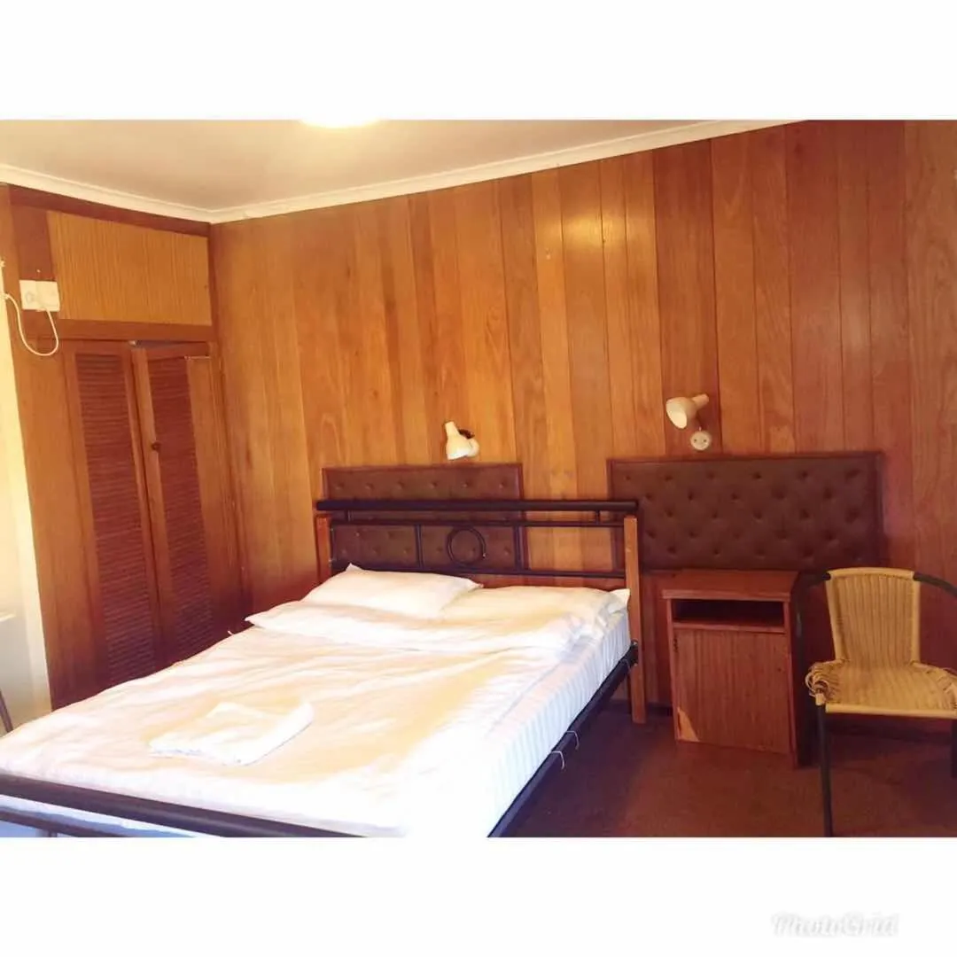 Bed in Meekatharra Hotel