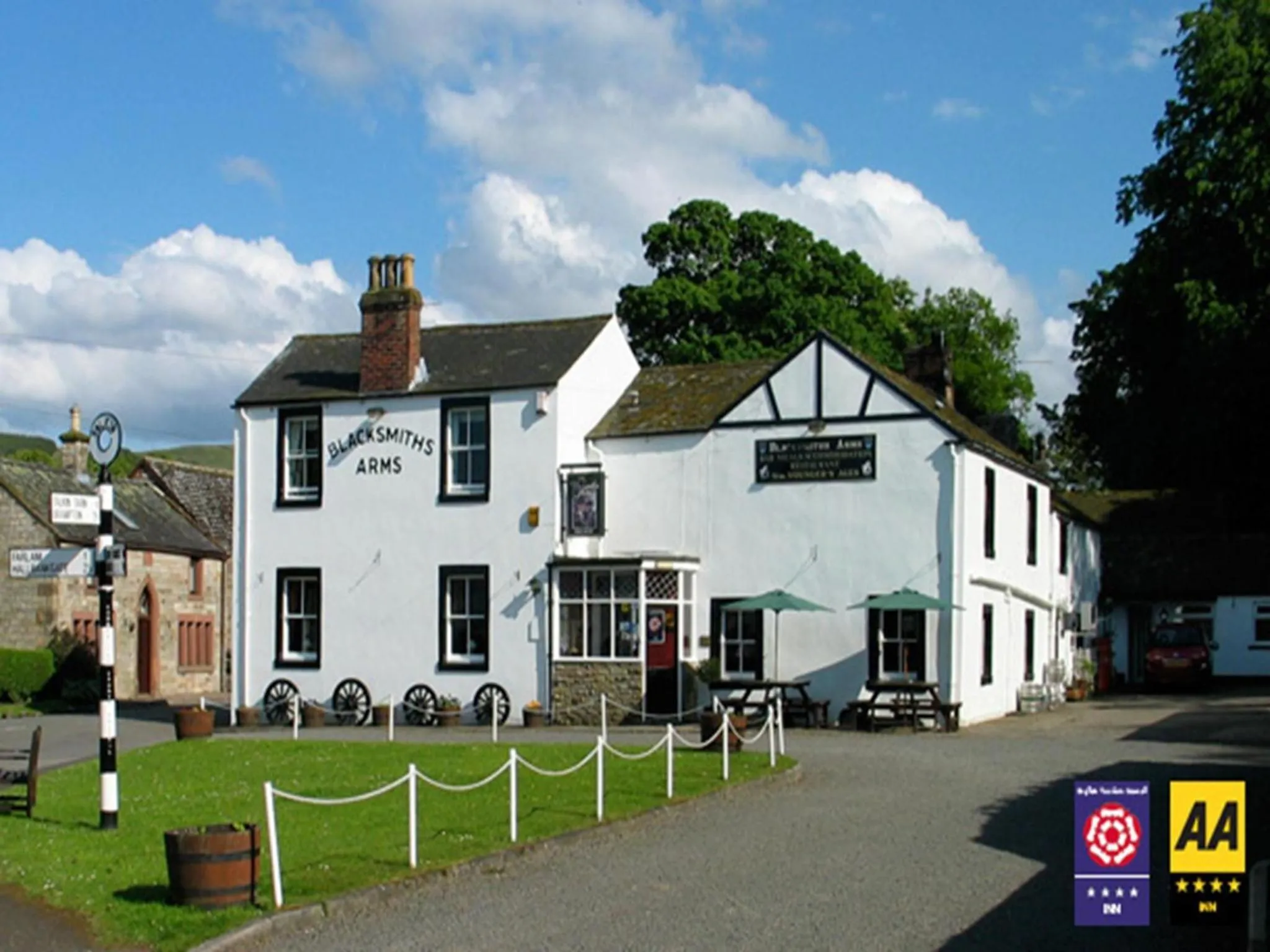 Facade/entrance in The Blacksmiths Arms