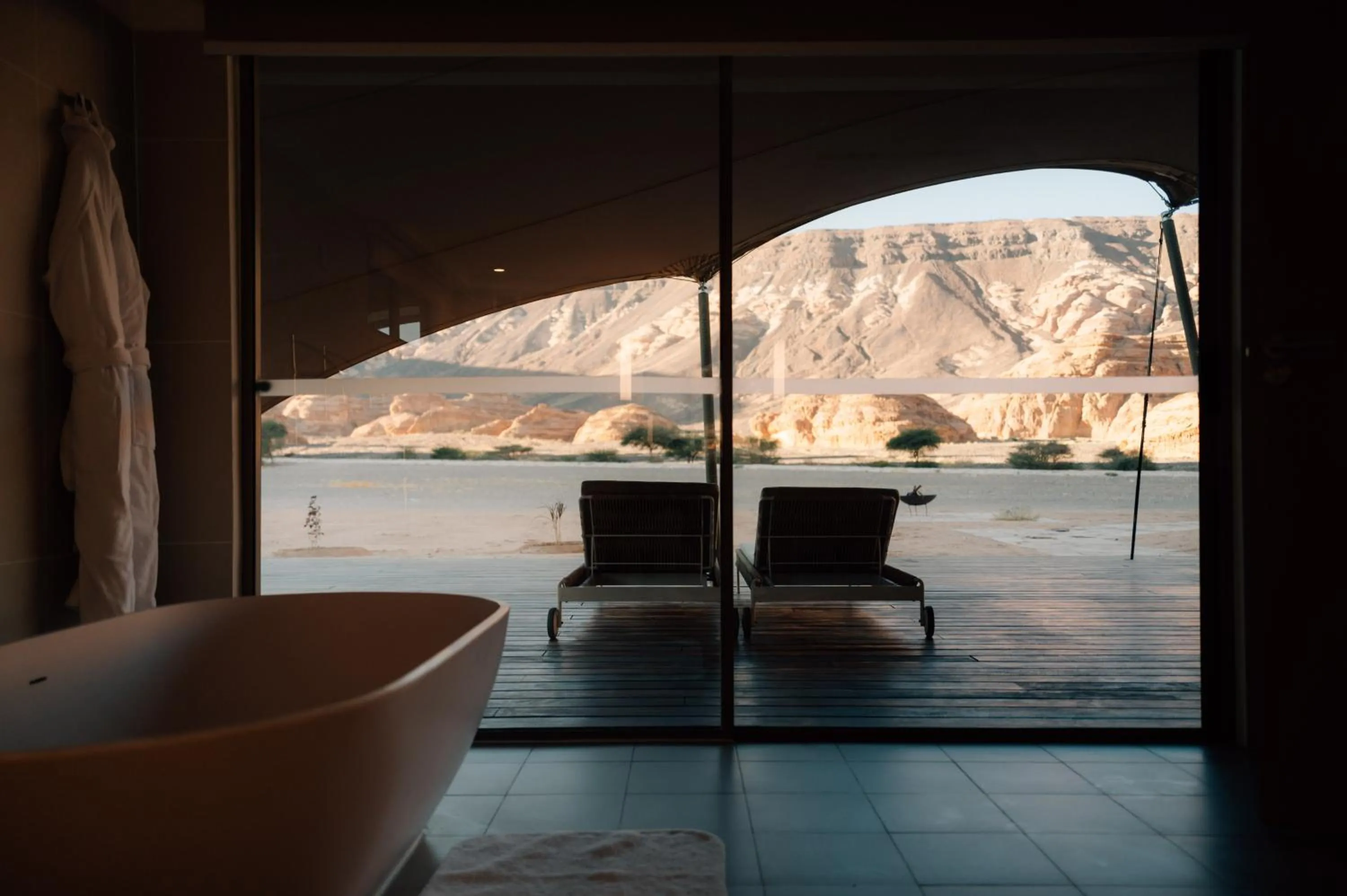 Bathroom in Ashar Tented Resort