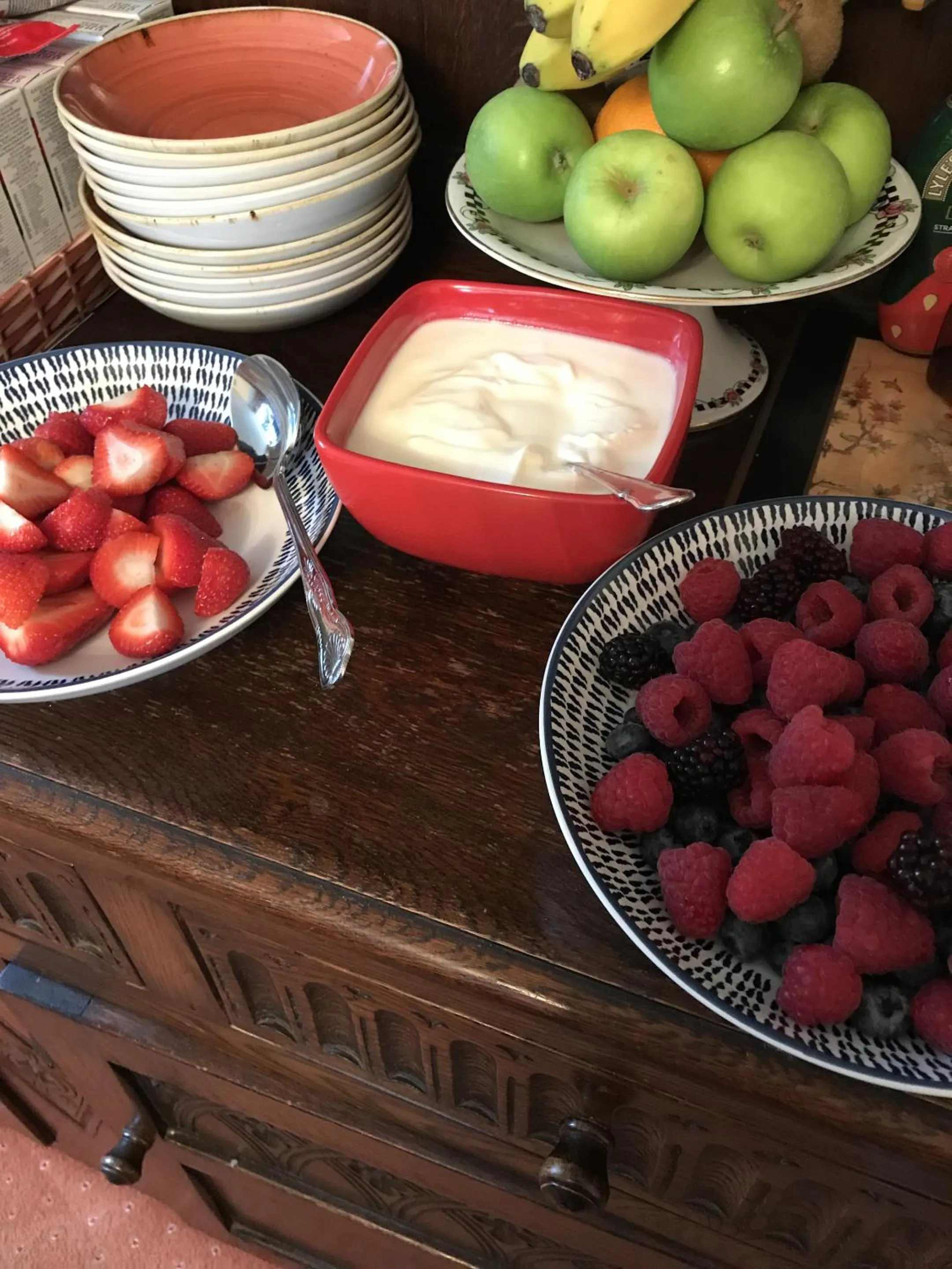 Breakfast in Wydon Farm Bed and Breakfast