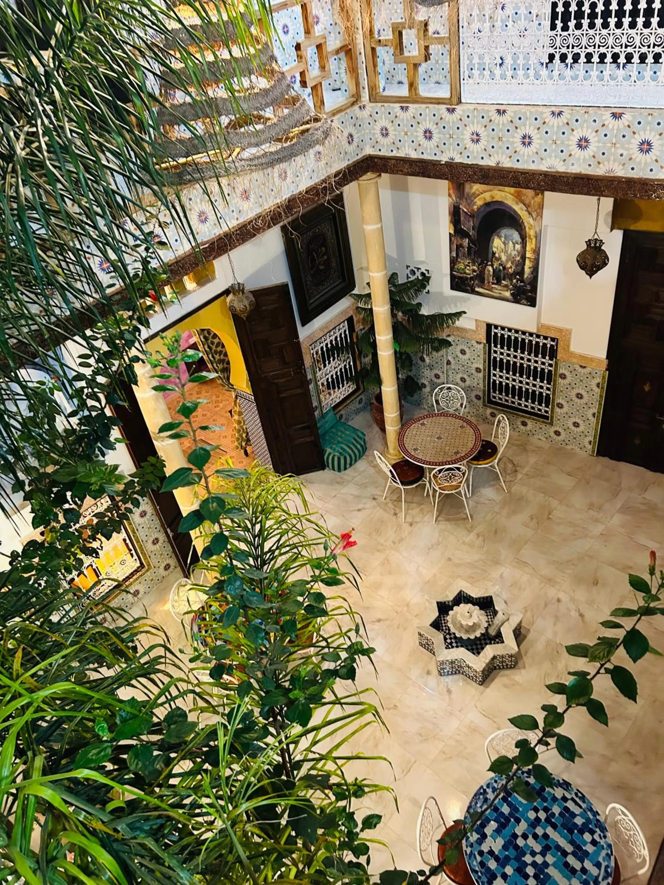 Patio in RIAD ESMERALDA By Dar Ouezzani