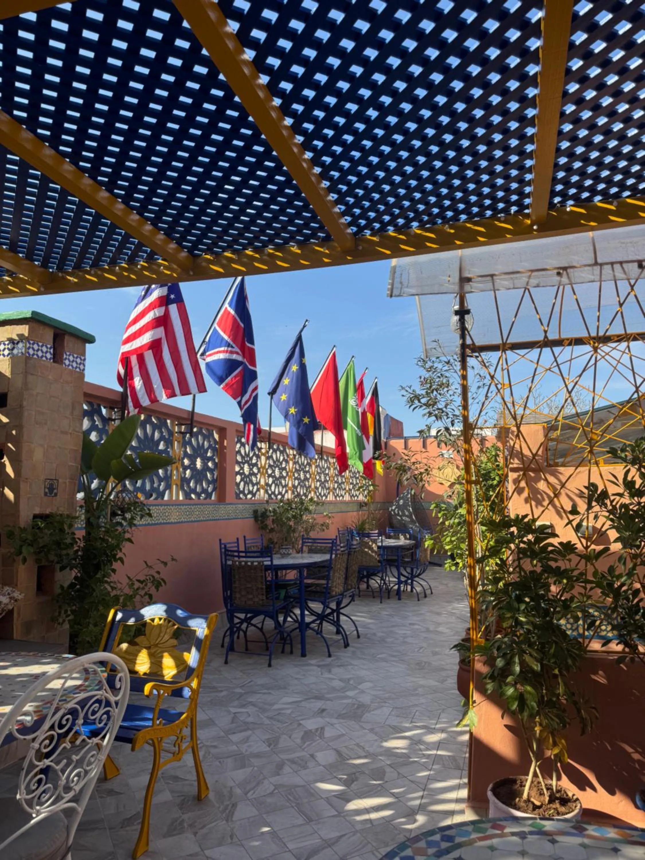 Patio in RIAD ESMERALDA By Dar Ouezzani