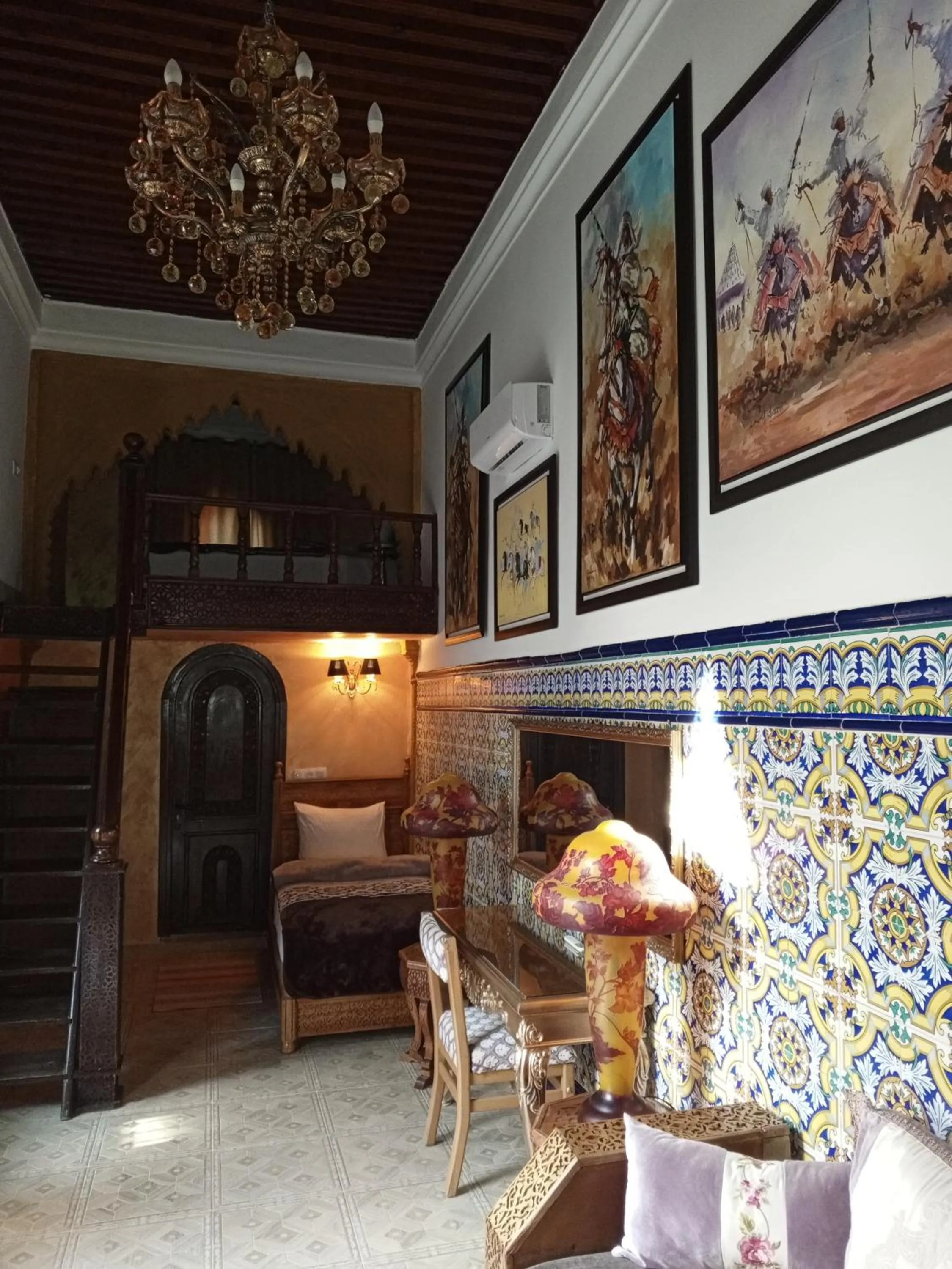 Decorative detail in RIAD ESMERALDA By Dar Ouezzani