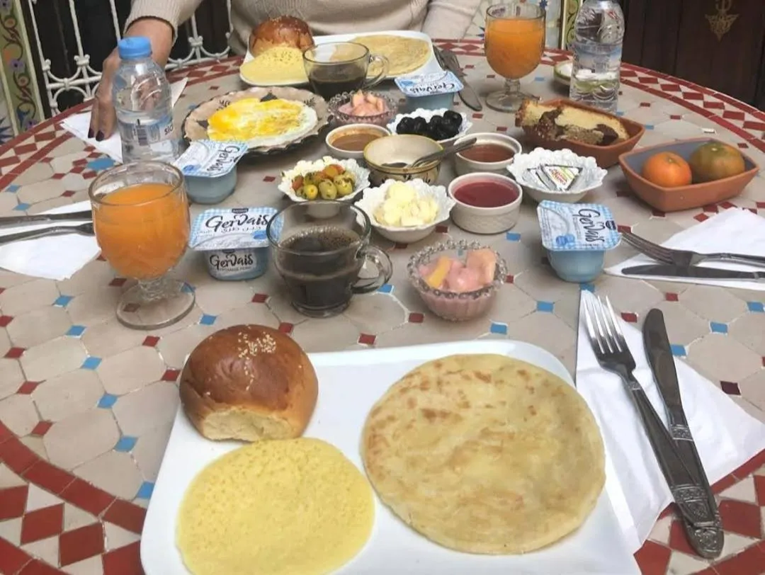 Breakfast in RIAD ESMERALDA By Dar Ouezzani