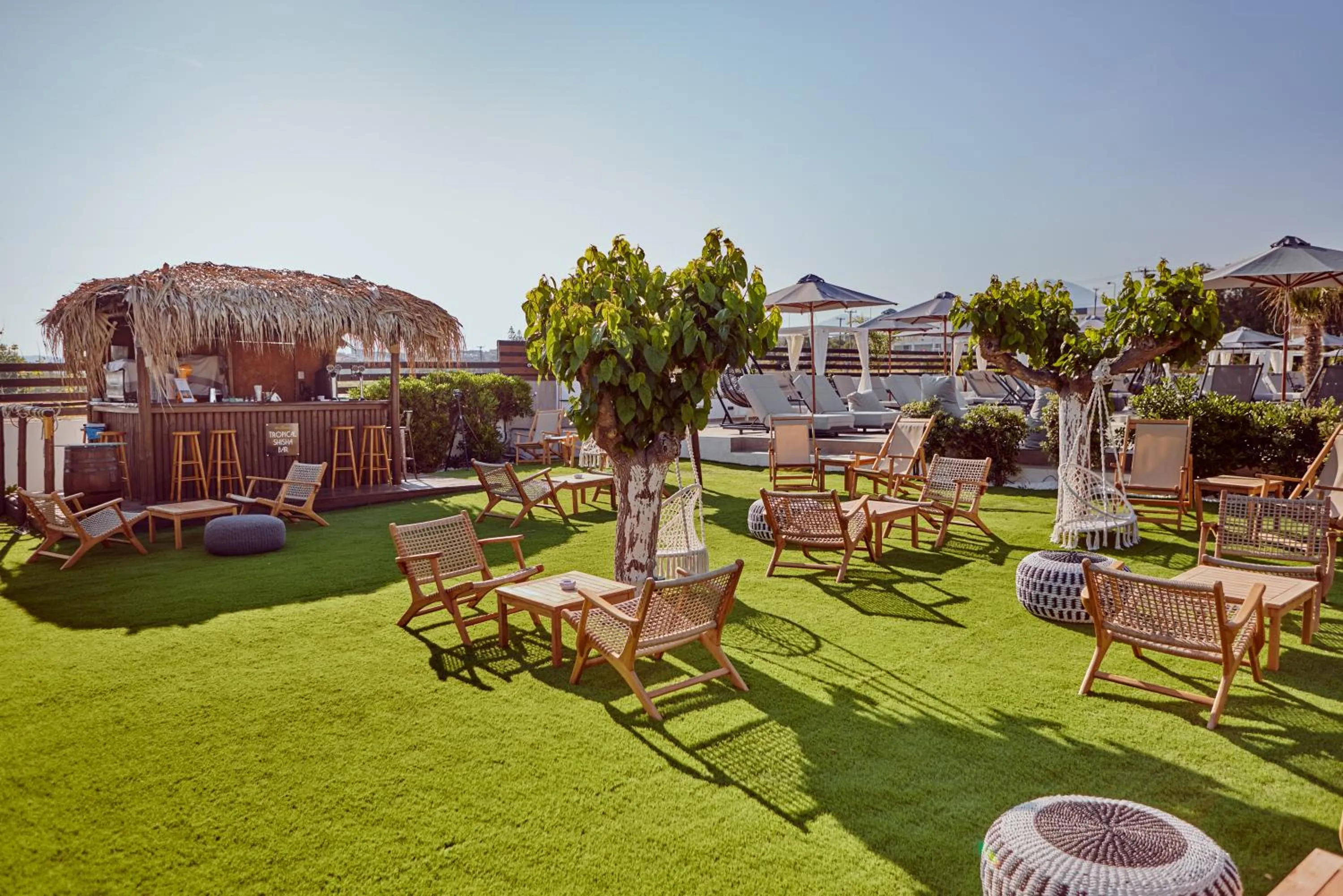 Lounge or bar in Amnissos Residence