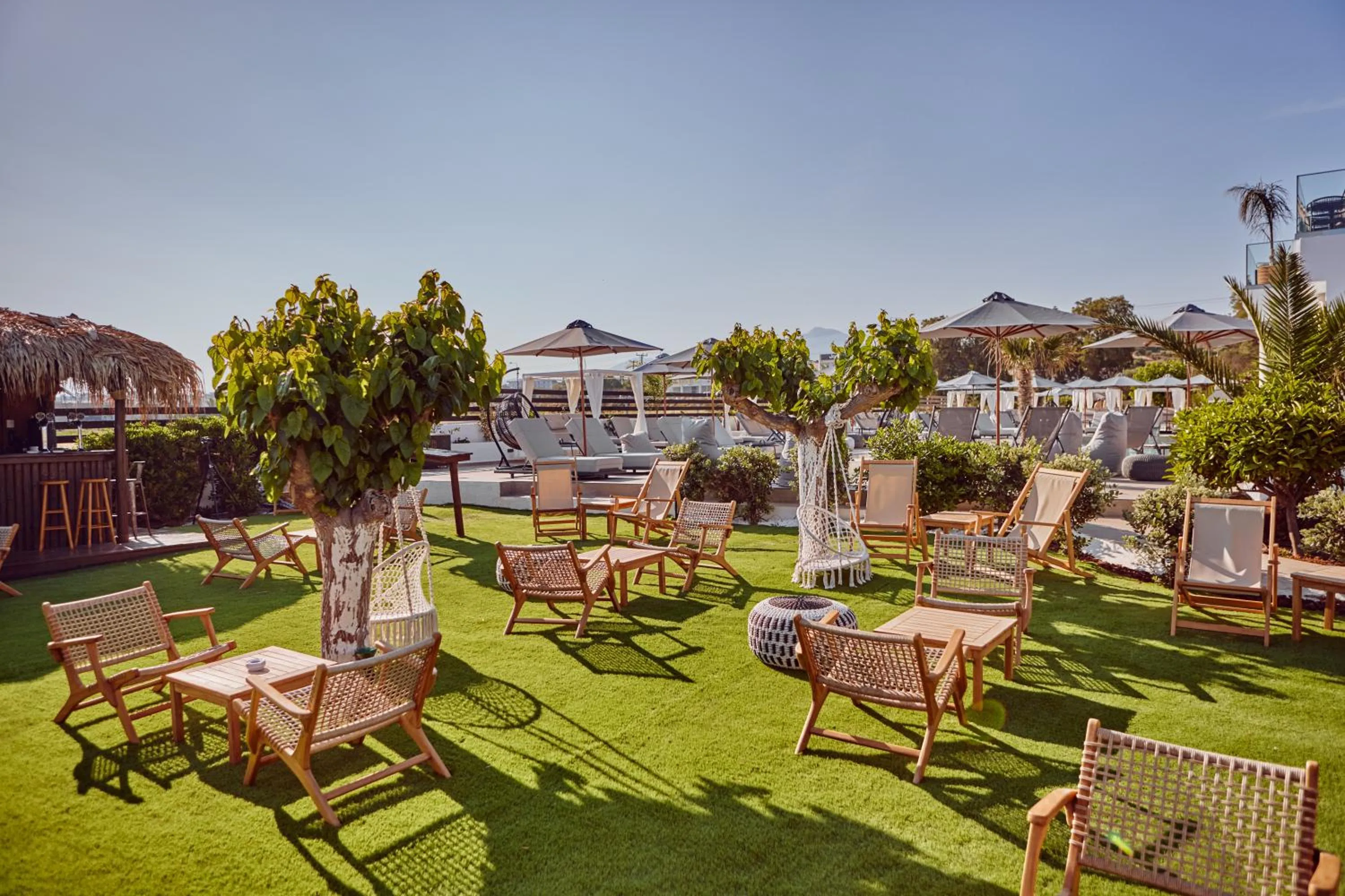 Lounge or bar in Amnissos Residence