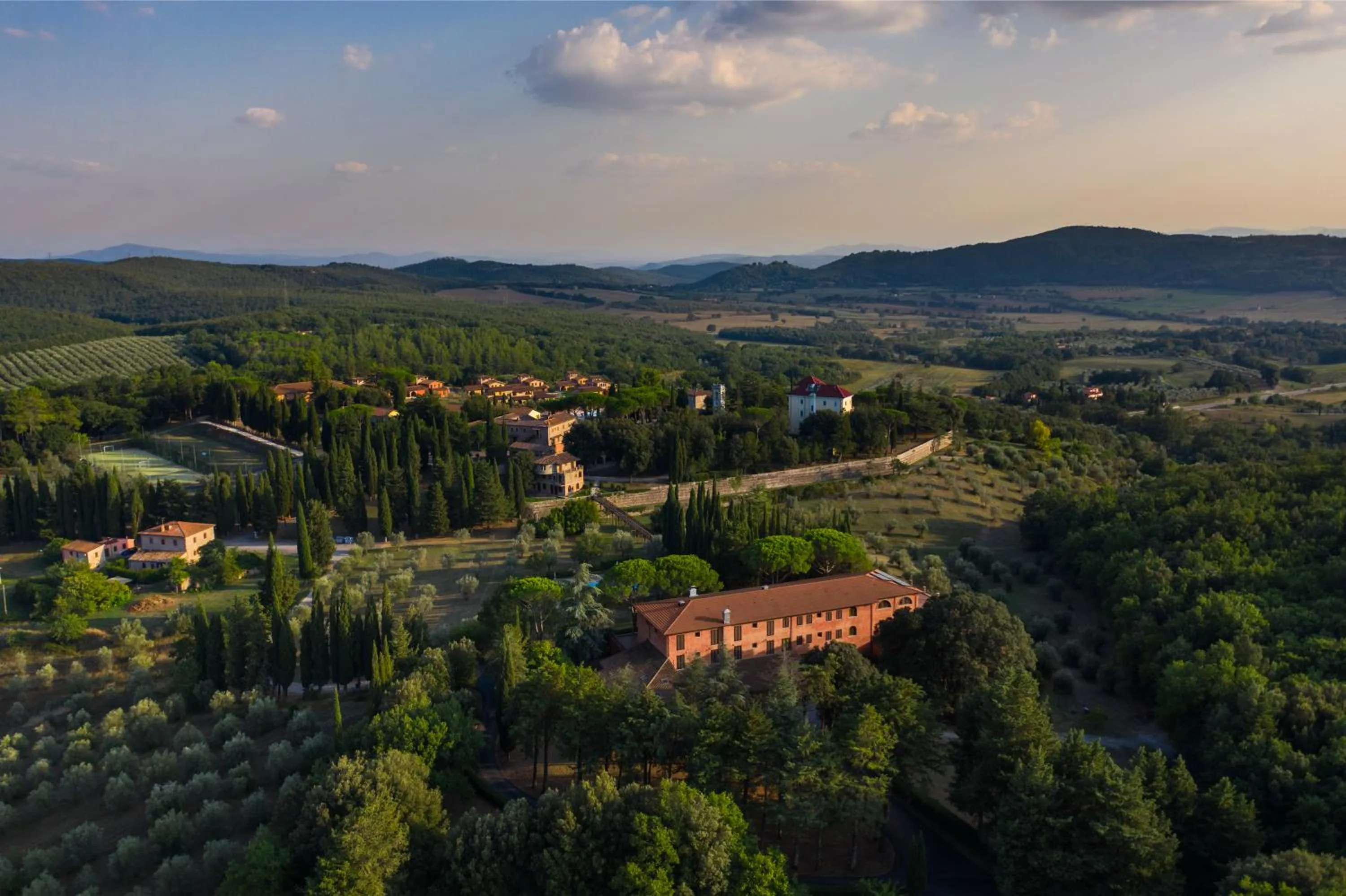 Bird's eye view in Palazzo Vittoria