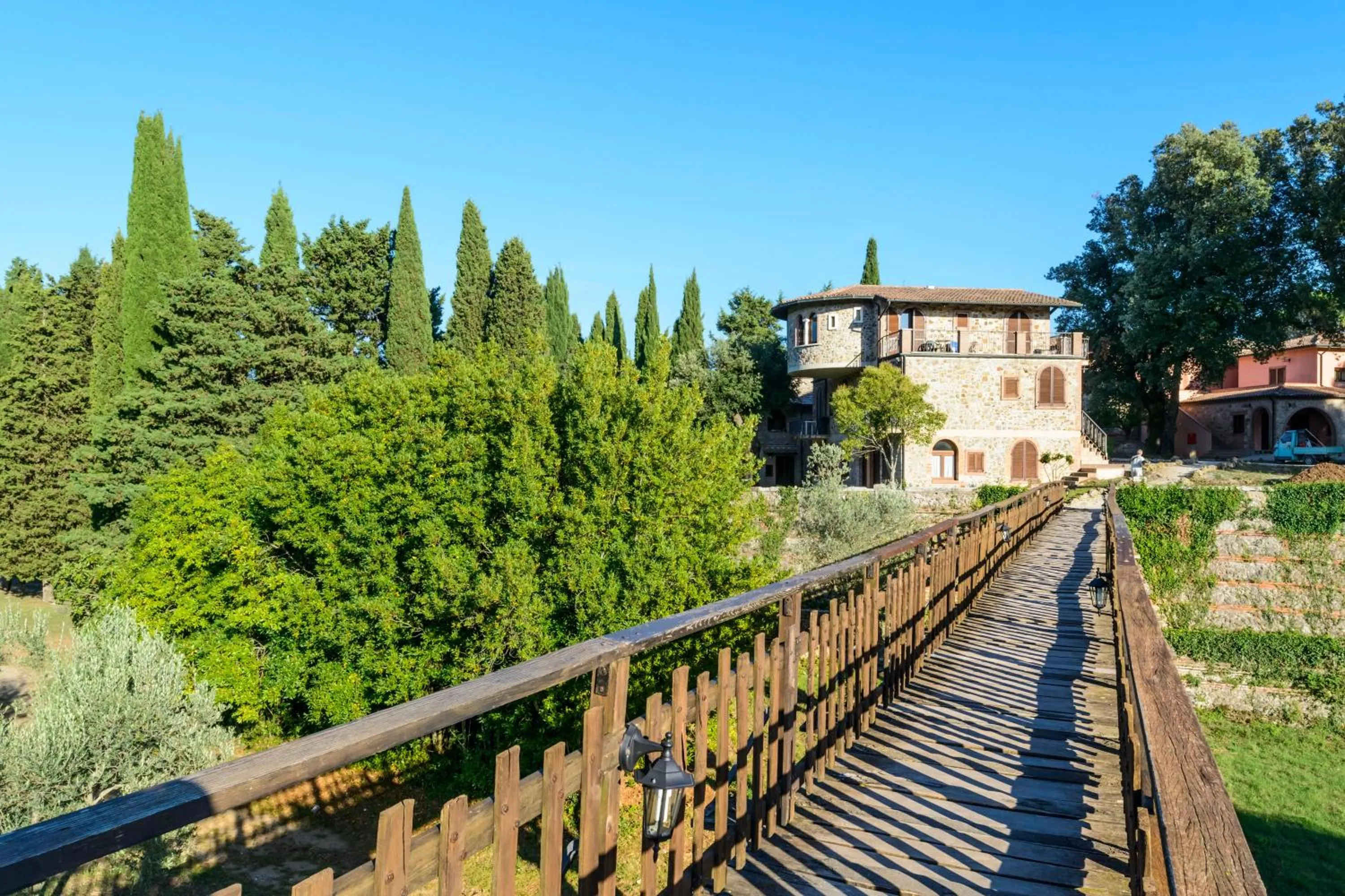 Natural landscape in Palazzo Vittoria