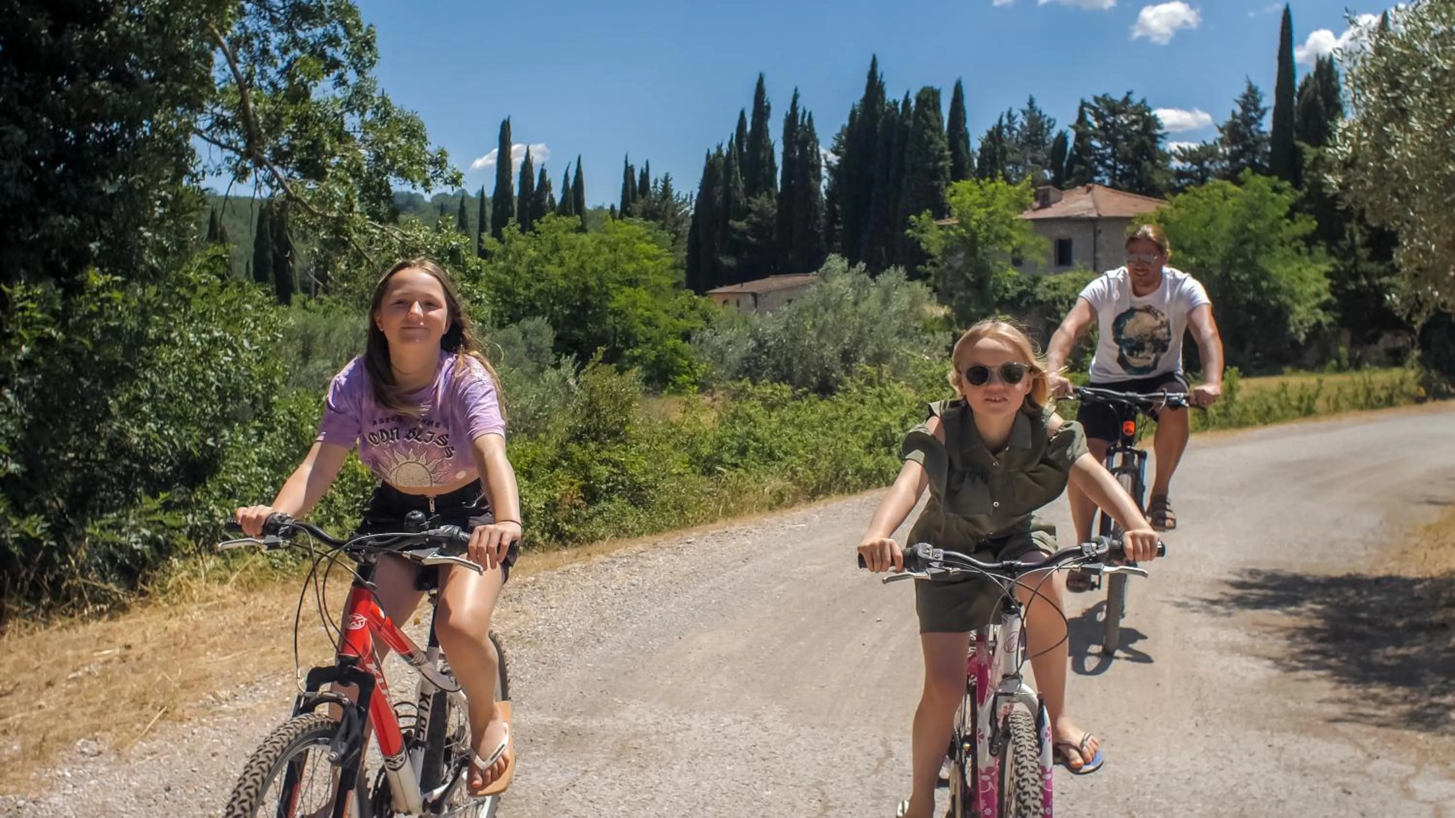 Cycling in Palazzo Vittoria