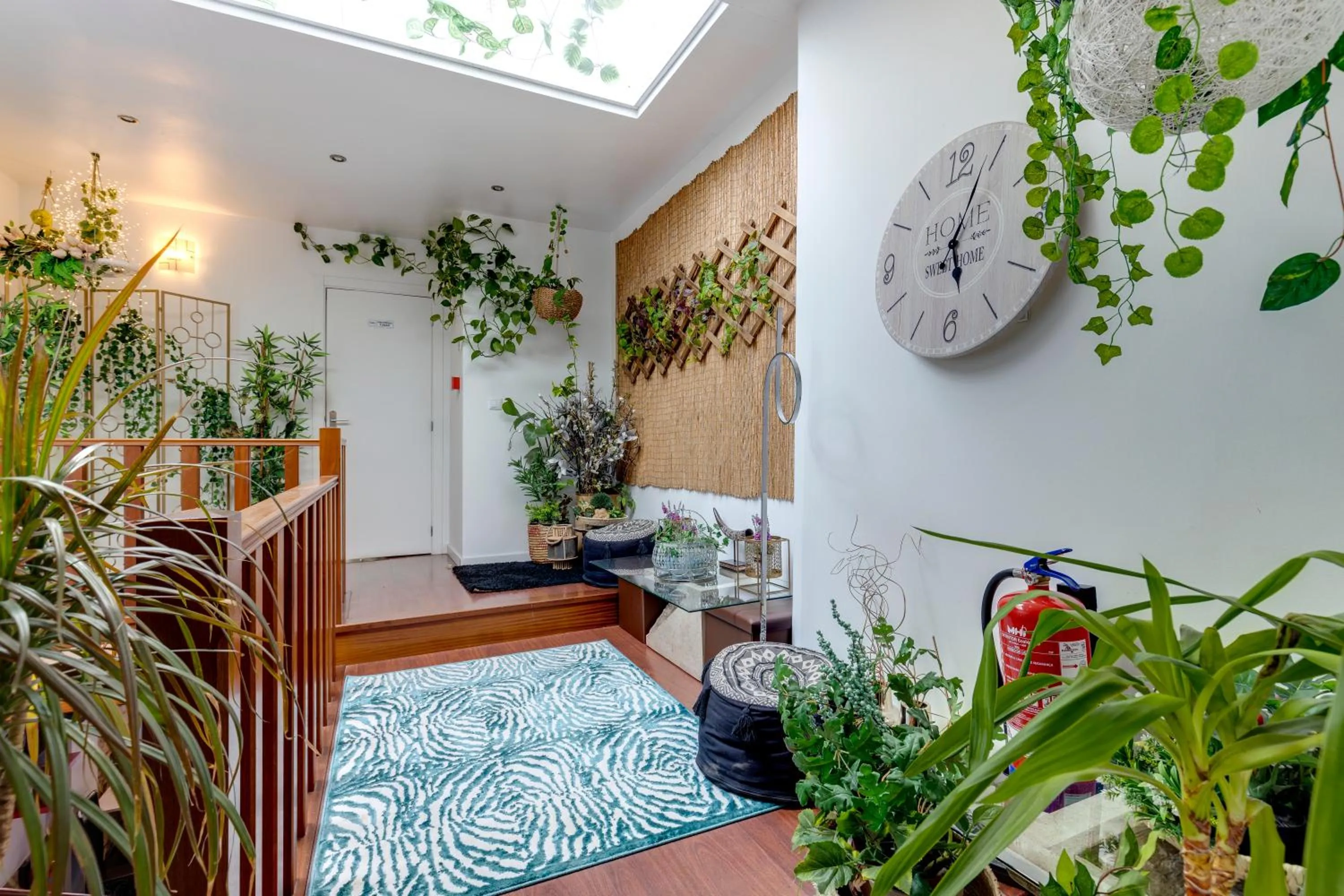 Patio in Garden in Town Hostel