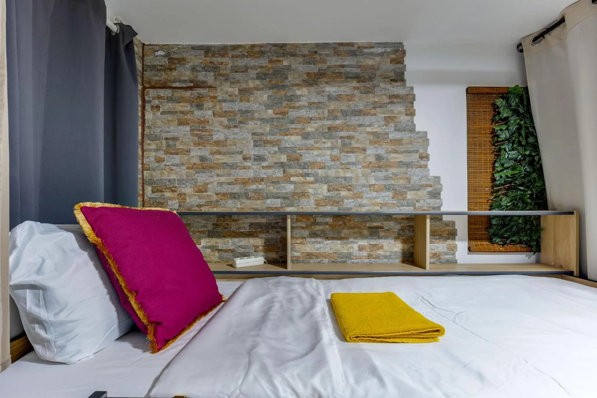 Bed in Garden in Town Hostel