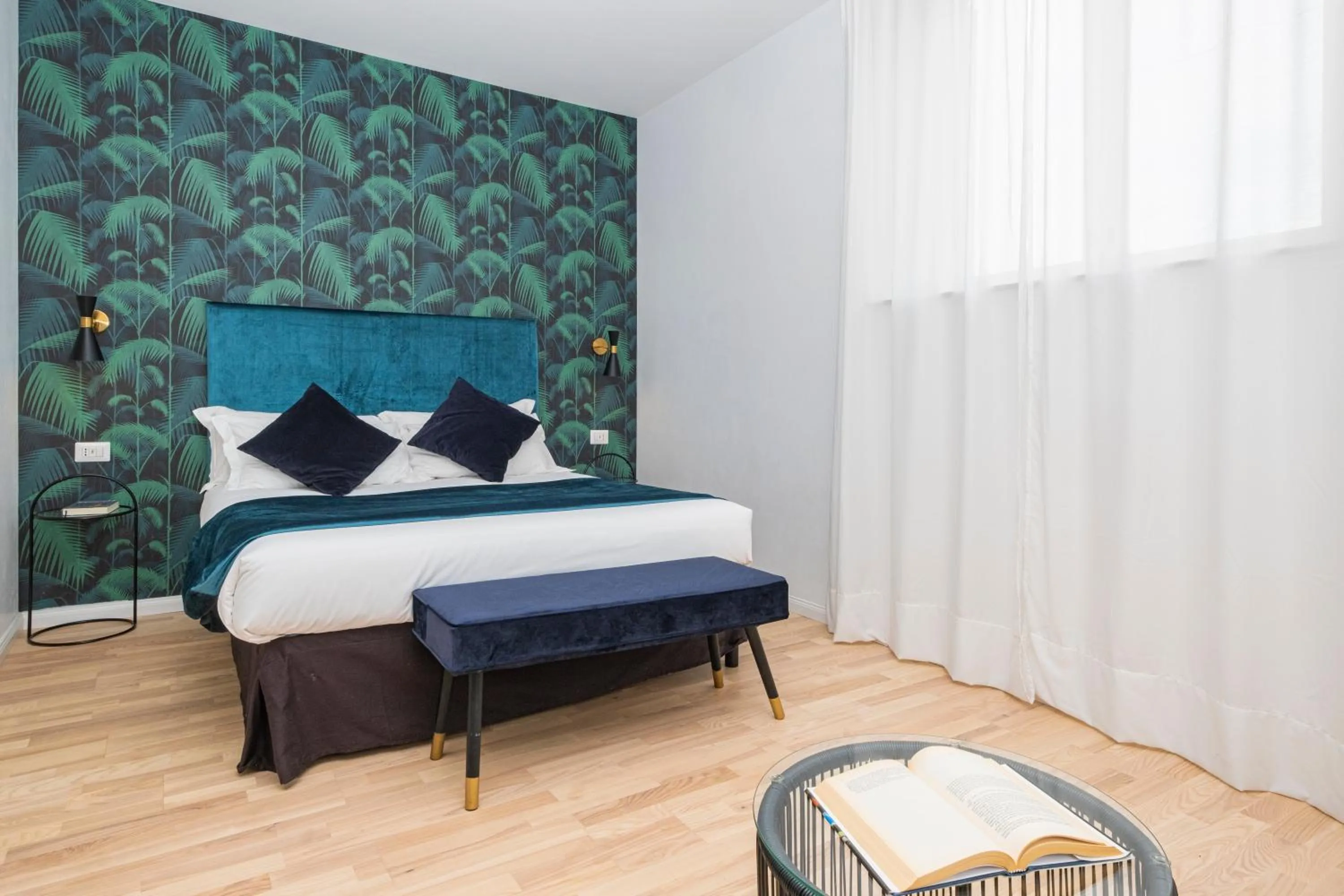 Bedroom, Bed in The Vista Rooms & Terrace