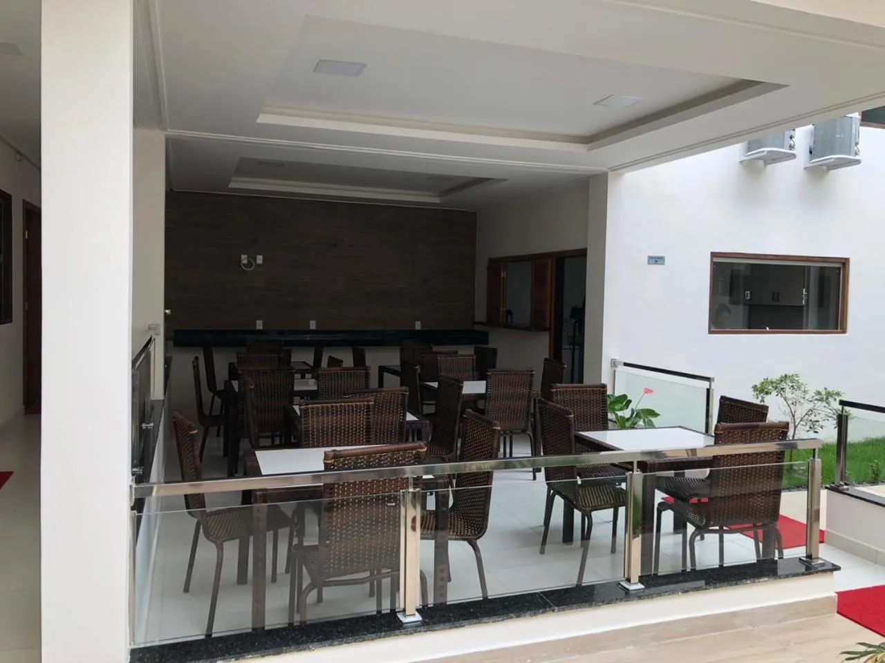 Dining area in Pousada Veleiro