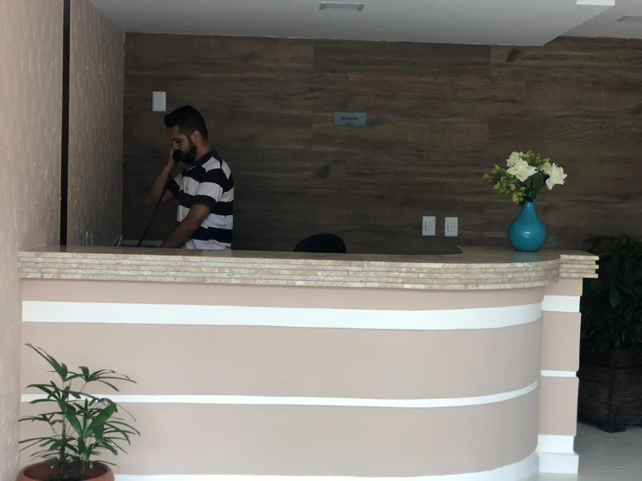 Lobby or reception in Pousada Veleiro