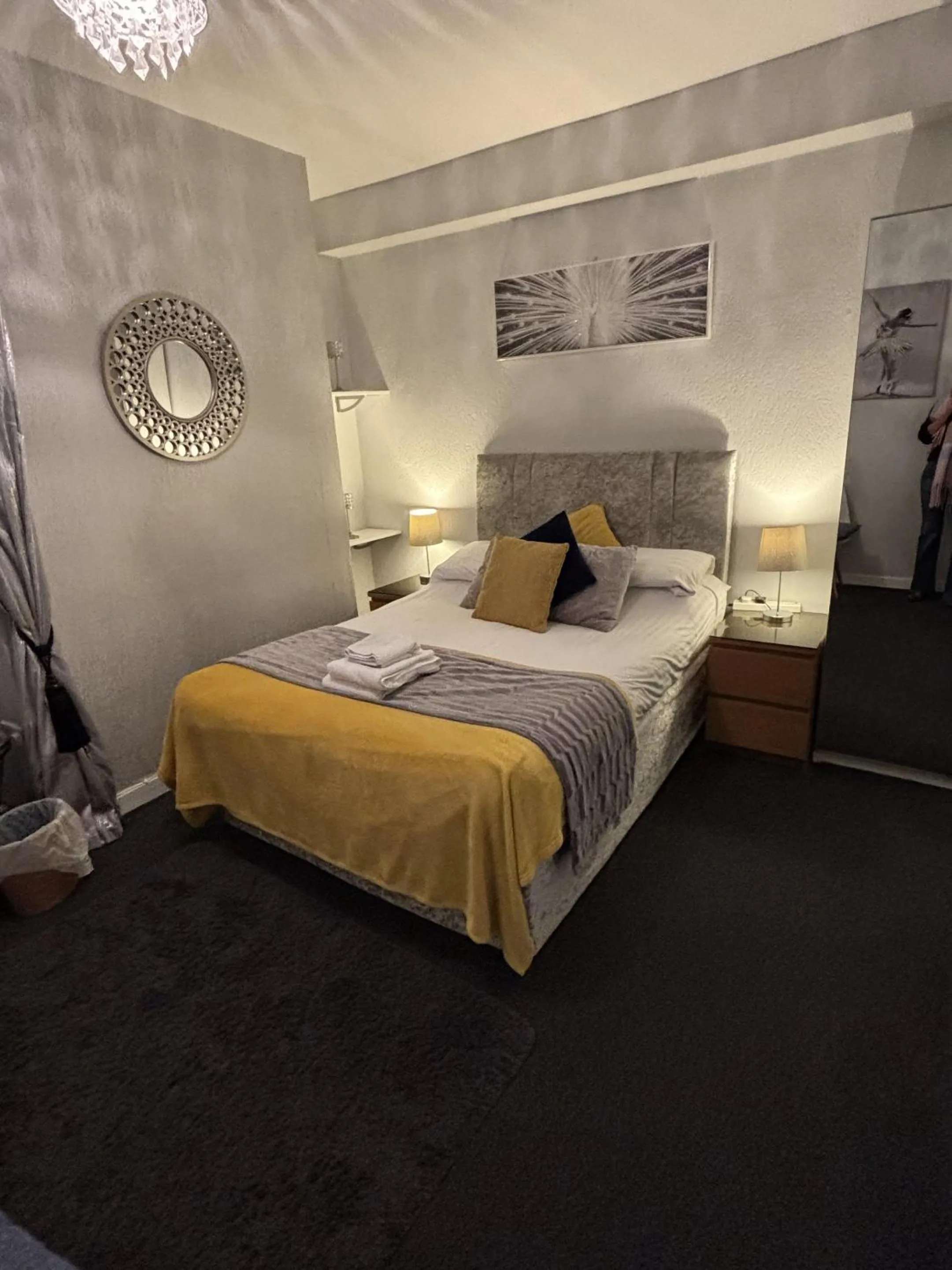 Bedroom, Bed in The Georgian Guesthouse