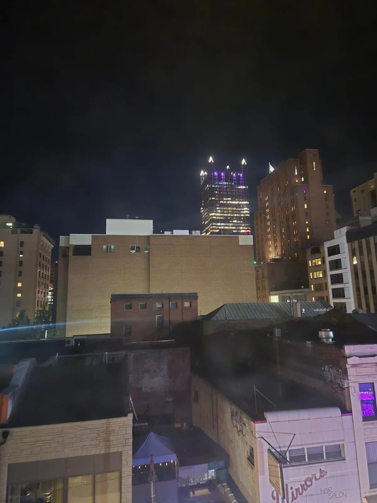 City view in Stay Pittsburgh