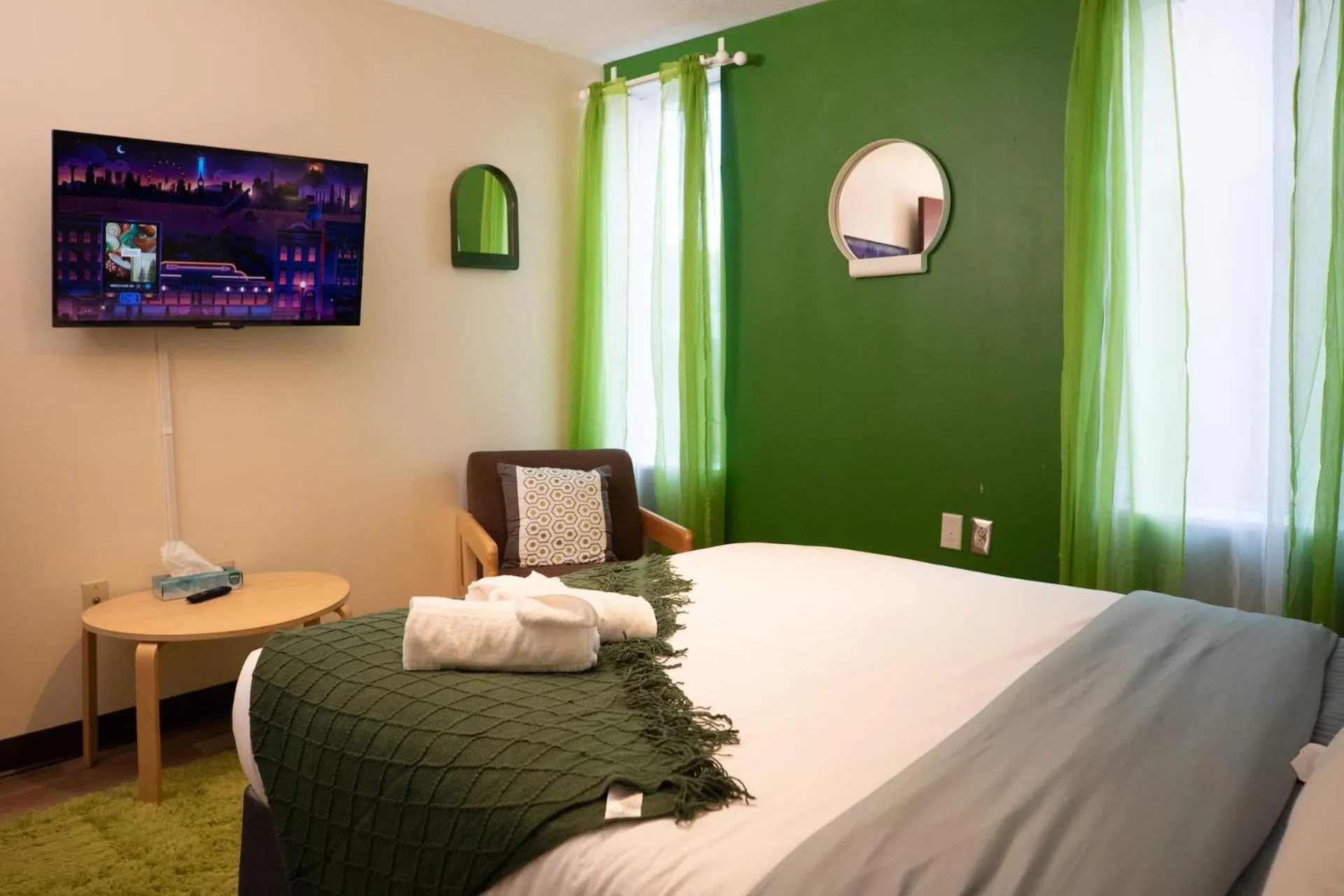 Bed in Stay Pittsburgh