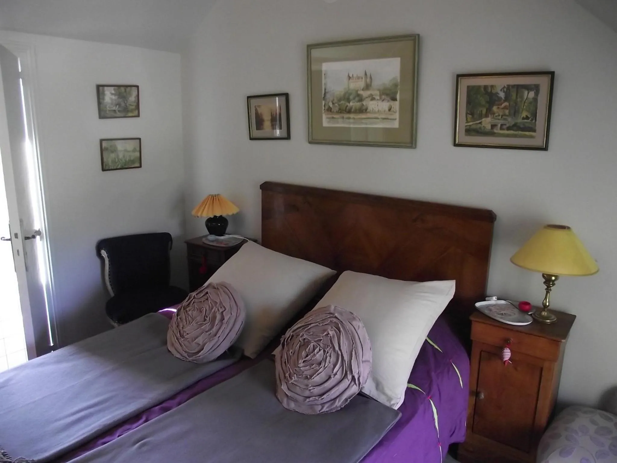 Bedroom, Bed in Chambre d'hôtes Le Vaujoint