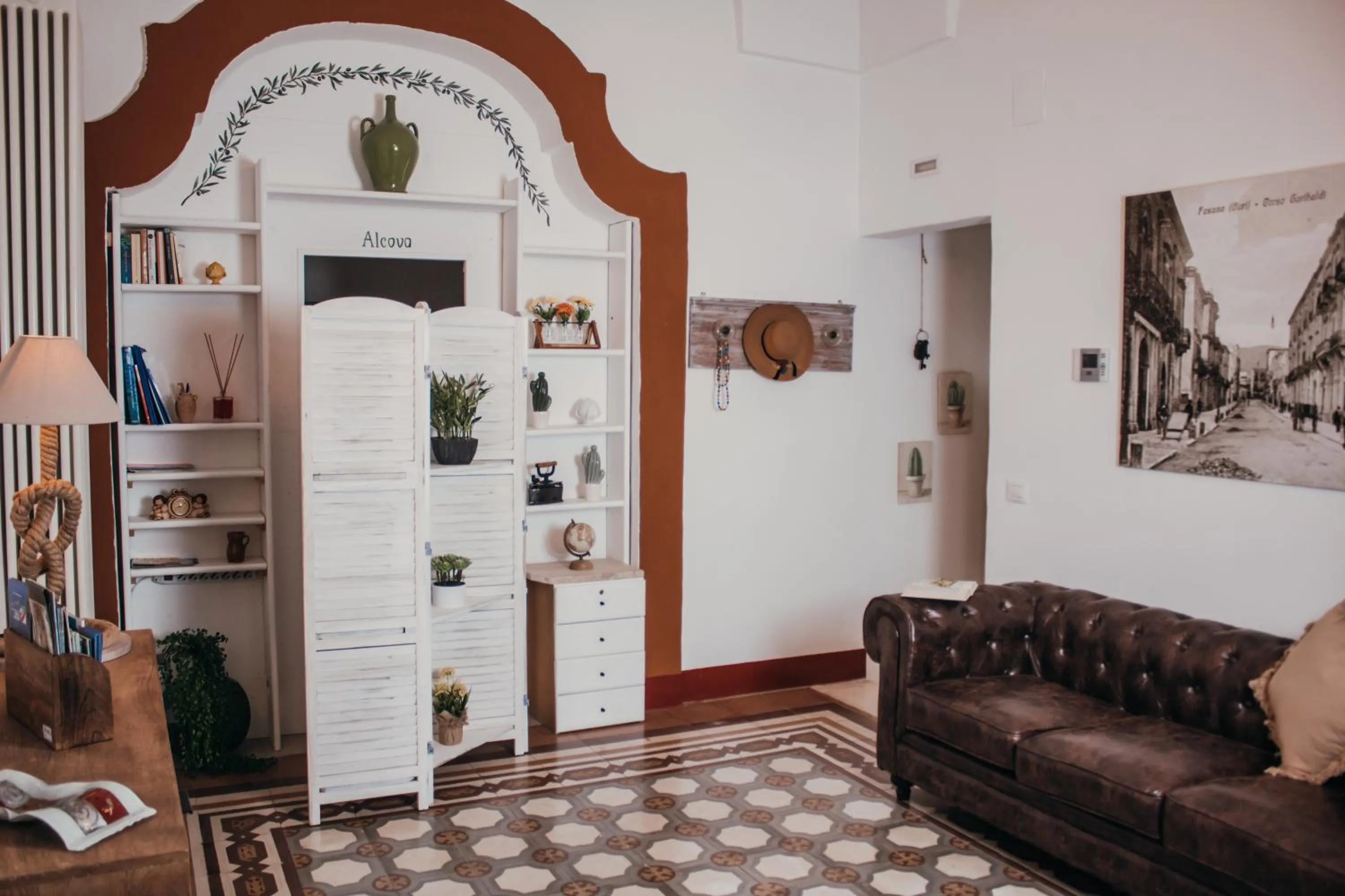 Living room in Dimora Antica Perla