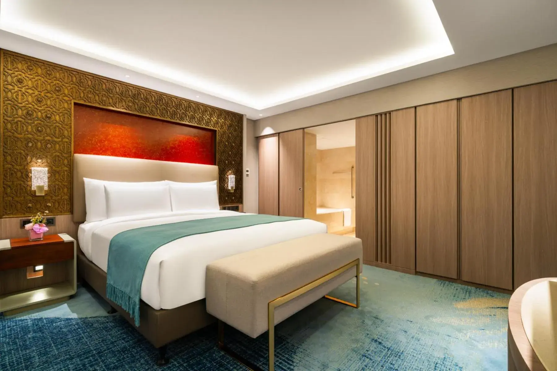 Bed in China Hotel Guangzhou Bed in China Hotel Guangzhou