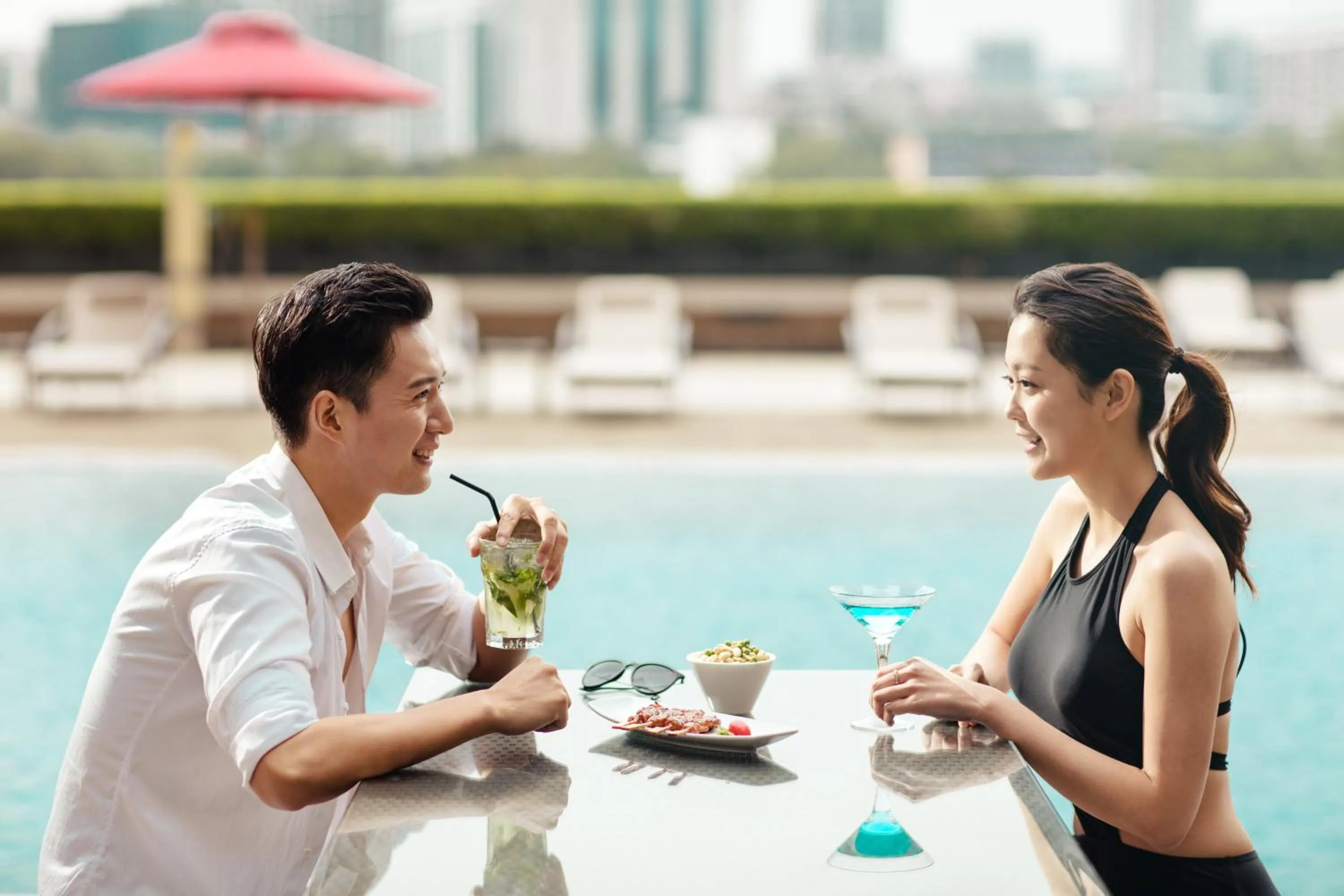 Swimming pool in China Hotel Guangzhou