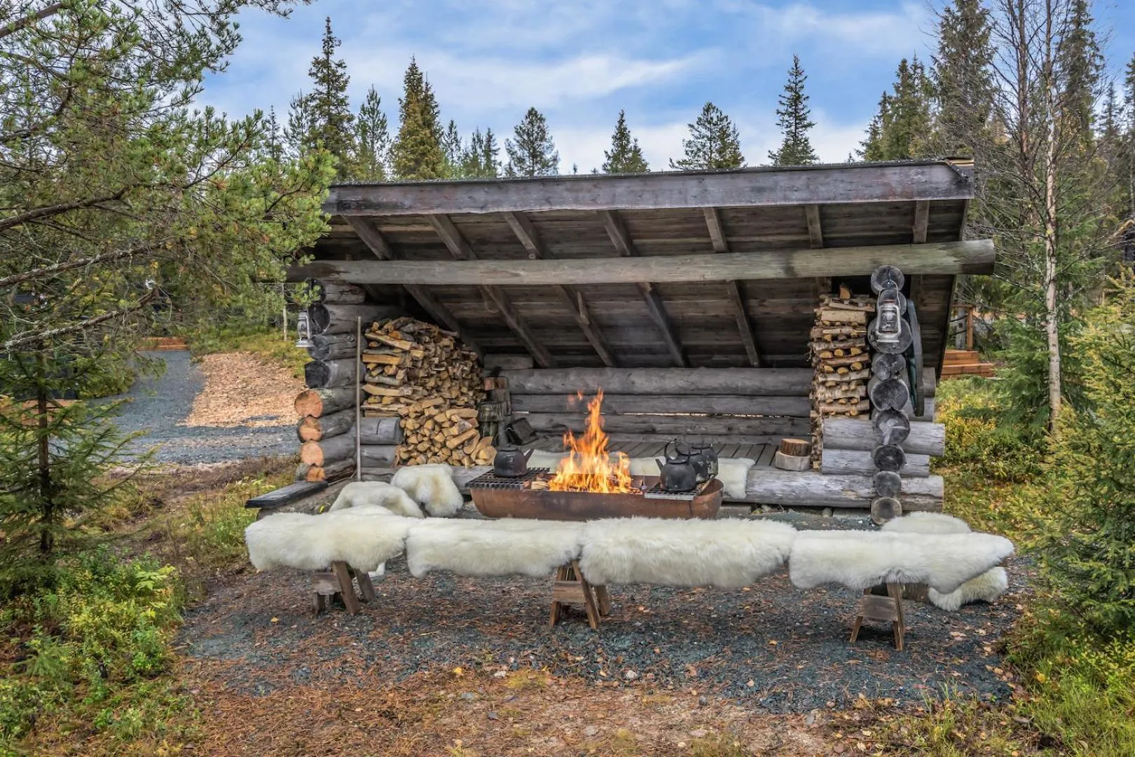 BBQ facilities in Iisakki Village