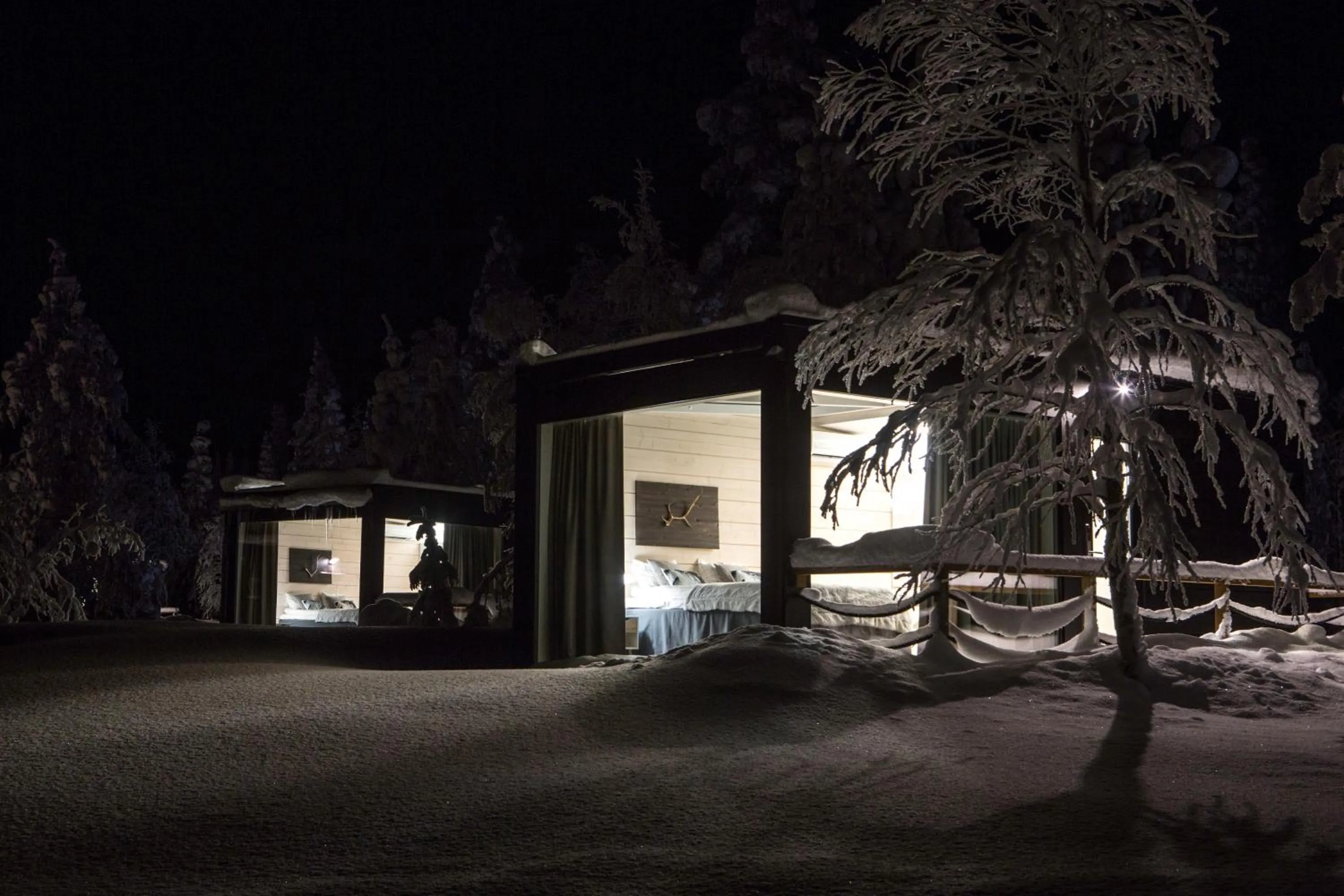 Property building in Iisakki Village