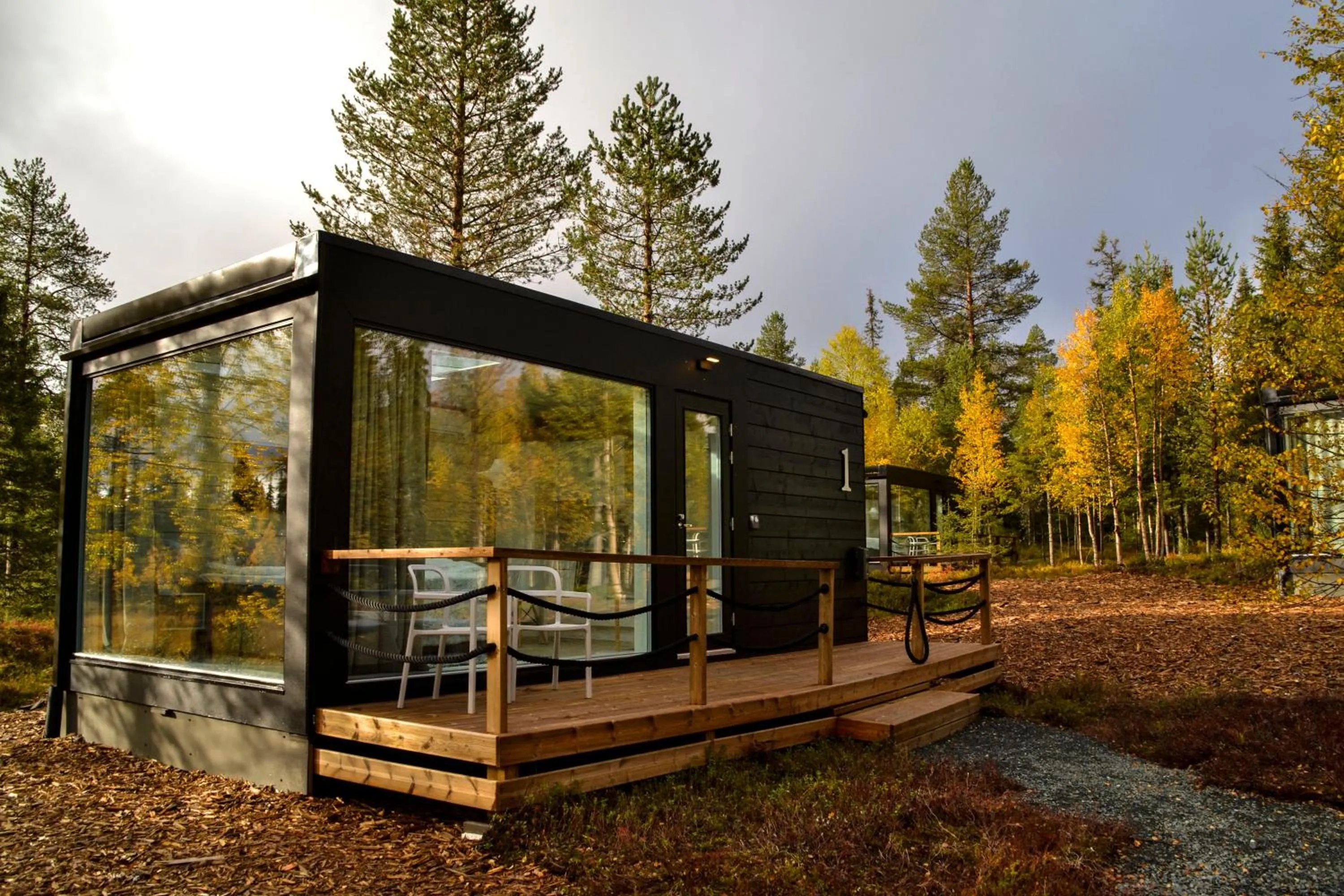 Property building in Iisakki Village